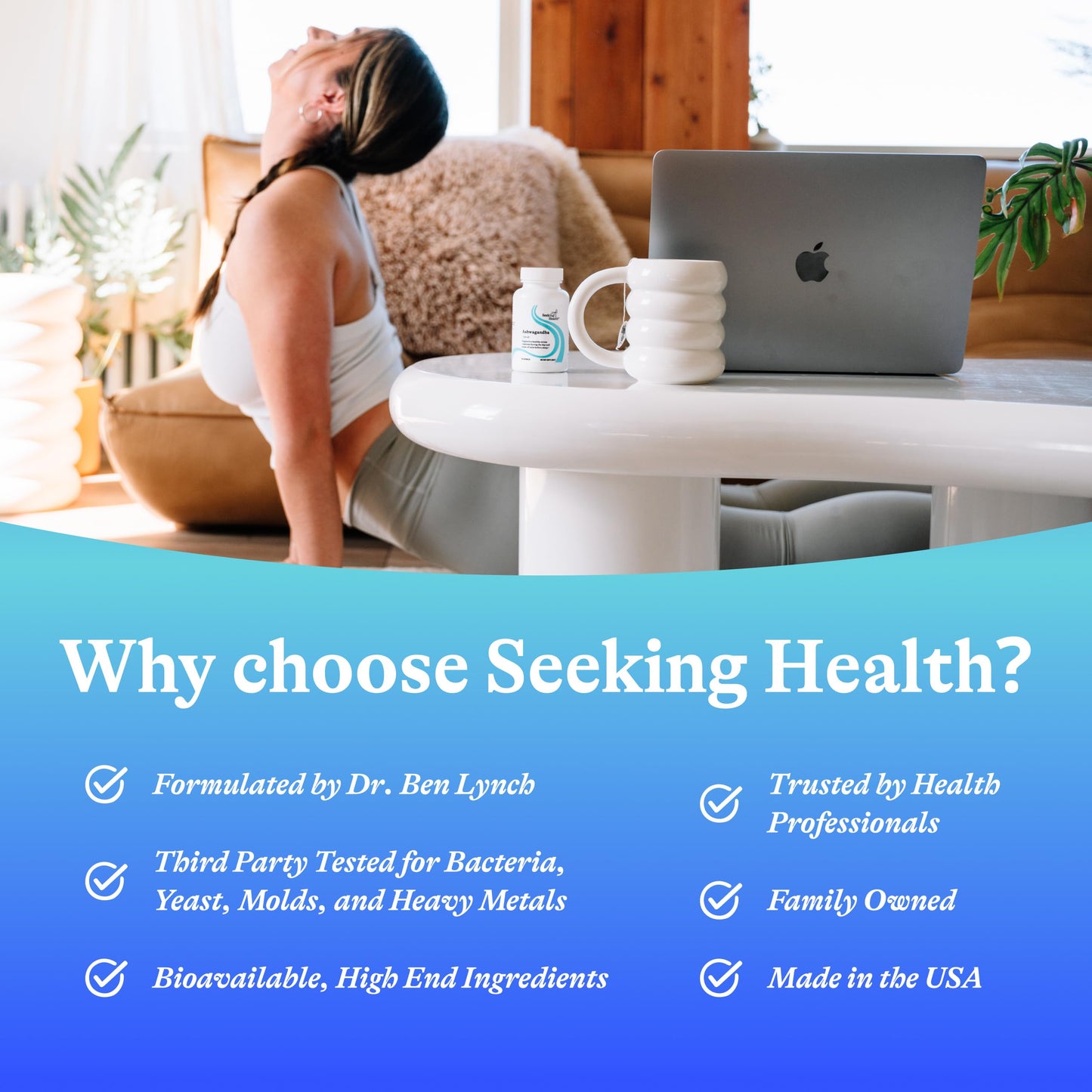 Seeking Health Ashwagandha Capsule 60 Count