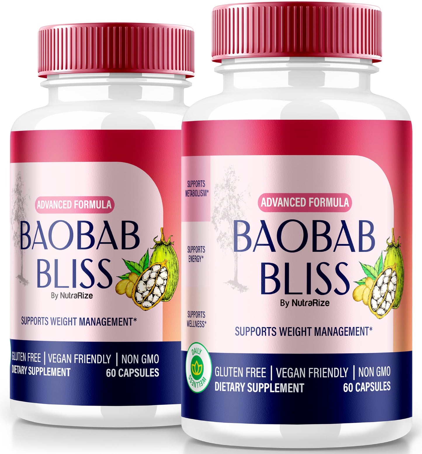 NutraRize Baobab Bliss Capsule, 120 Capsules