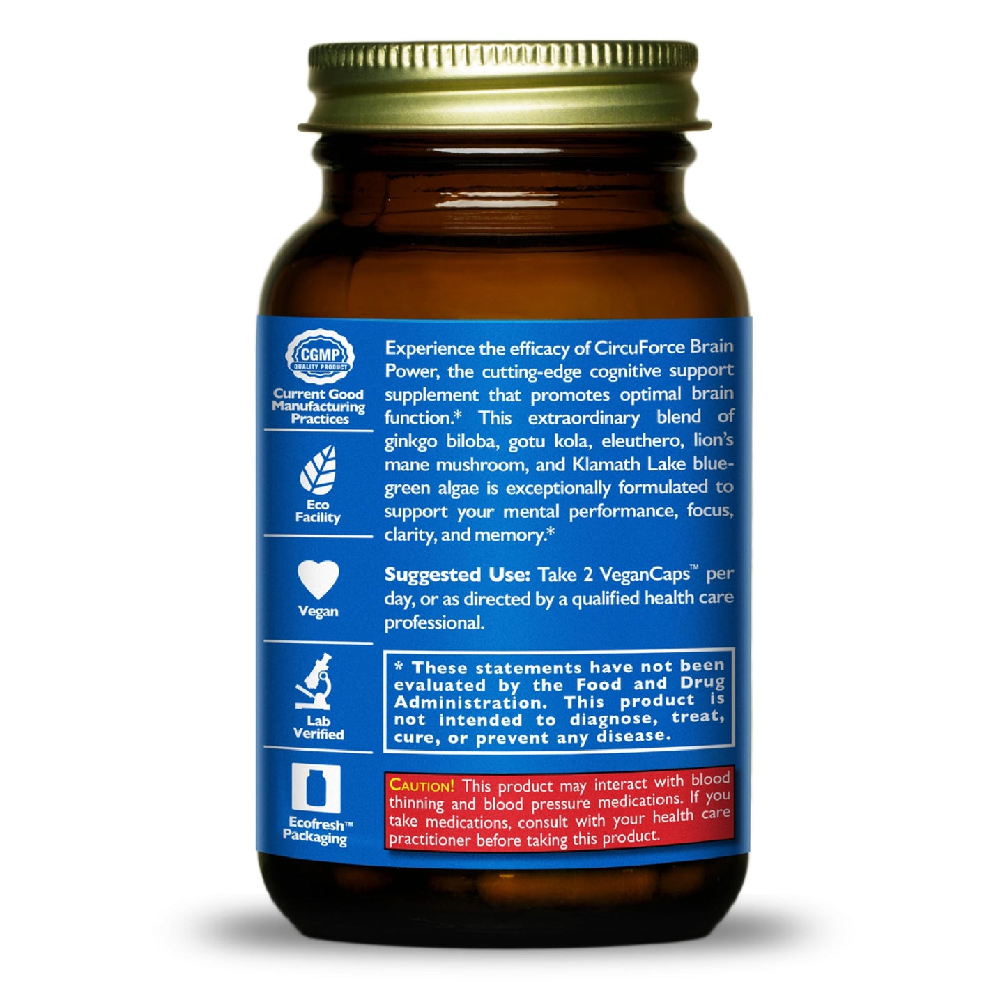 HEALTHFORCE SUPERFOODS CircuForce Brain Power 90 Capsules