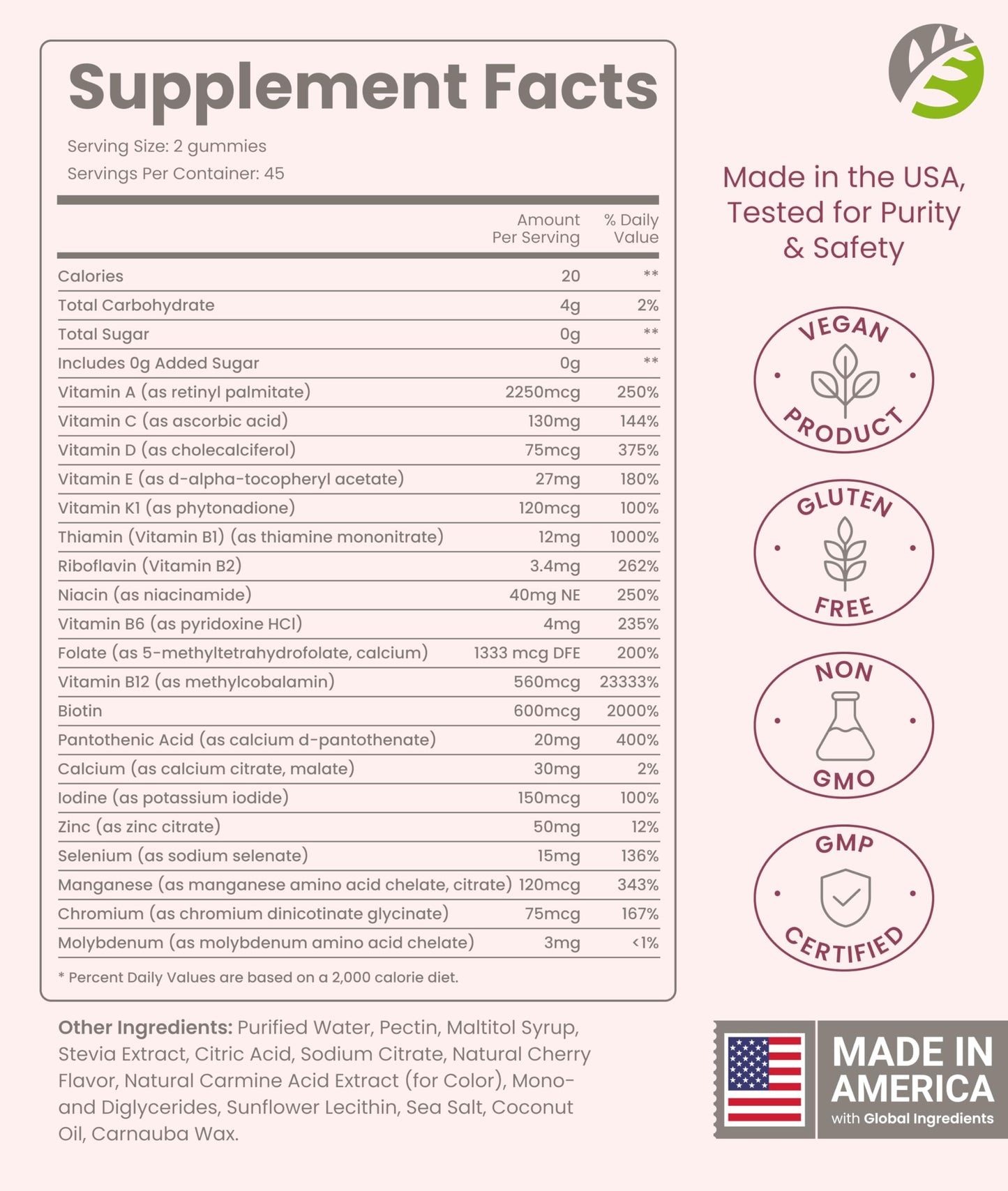 BariSlim Advanced Bariatric Multivitamin Gummies - 90 Count