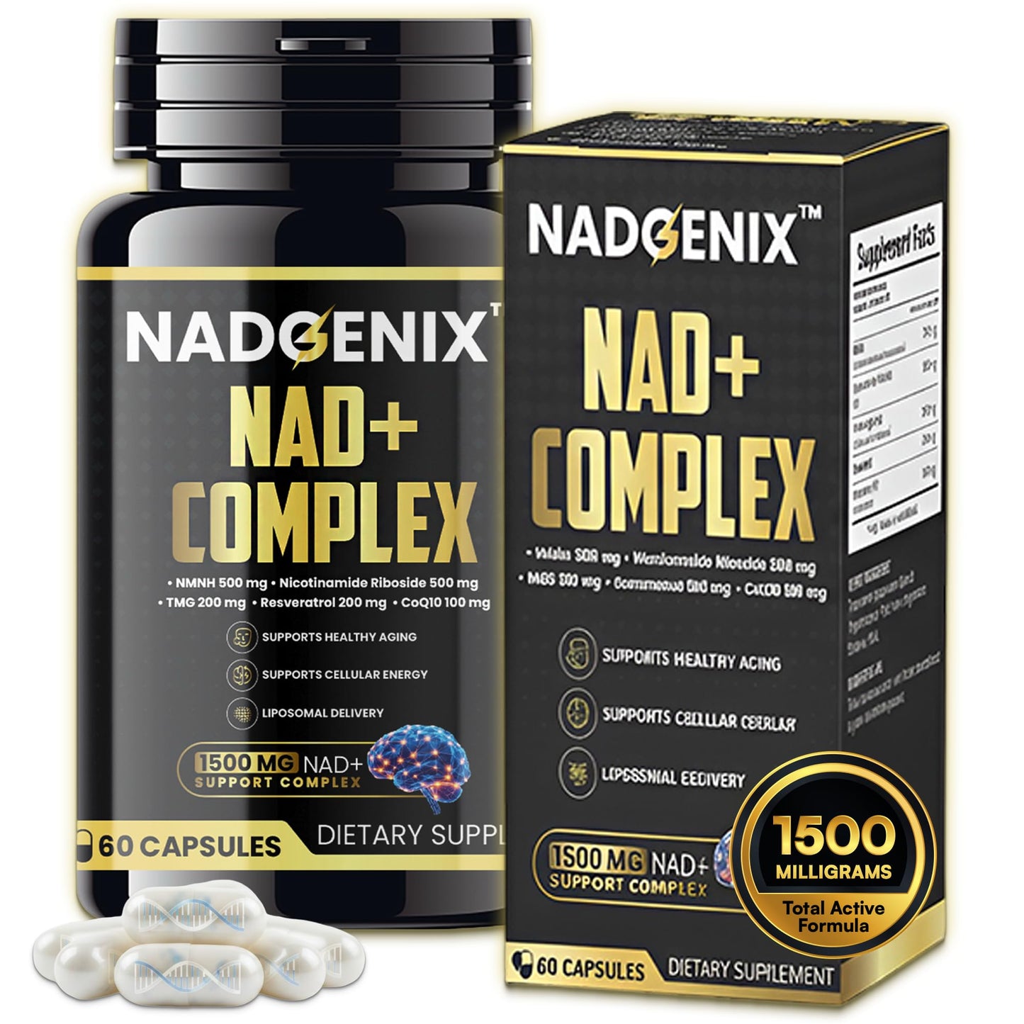 Product Maxx NADGENIX NAD+ Supplement Powder 17.64