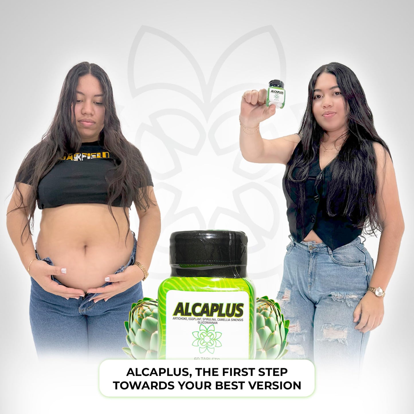 ALCAPLUS Original Natural Weight Loss Pills for Detoxifying and Controlling Appetite Caplets, 3