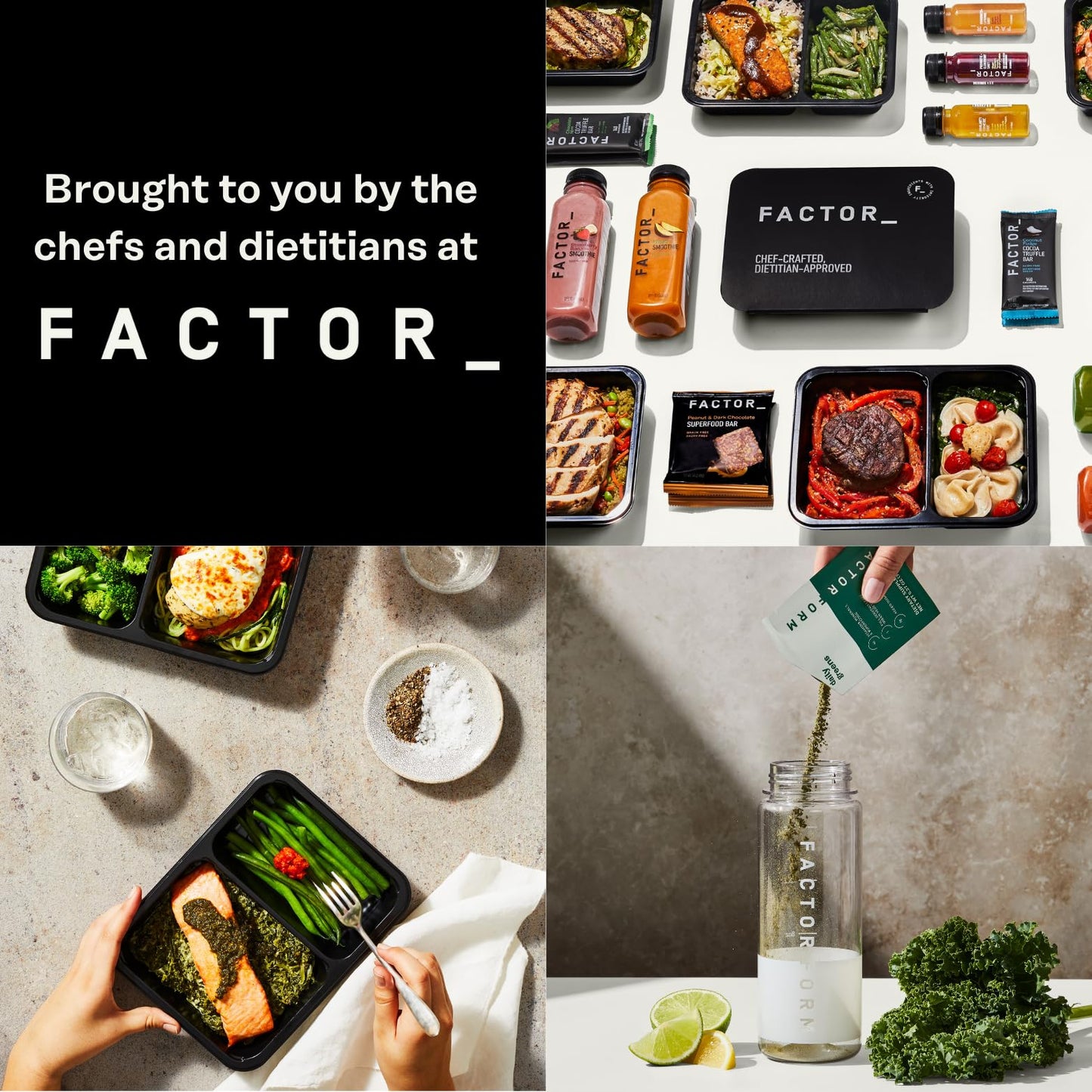 FACTOR FORM Whey Protein Powder 100% Whey Isolate, 15 Packets