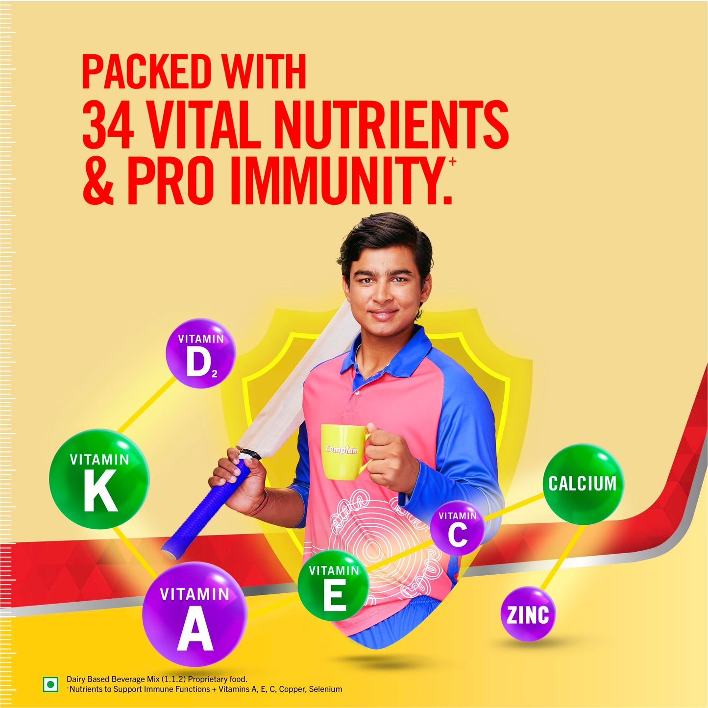 Complan Nutrition and Health Drink Kesar Badam Powder 17.64 Ounce