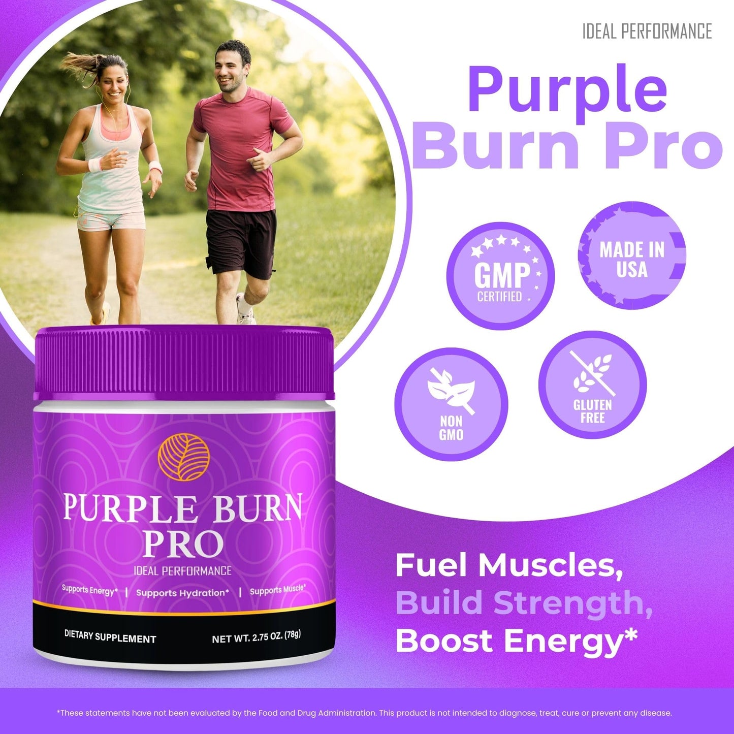 IDEAL PERFORMANCE Purple Burn Pro Powder 6