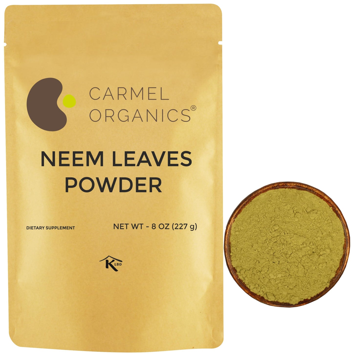 CARMEL ORGANICS Neem Leaves Powder 8 oz