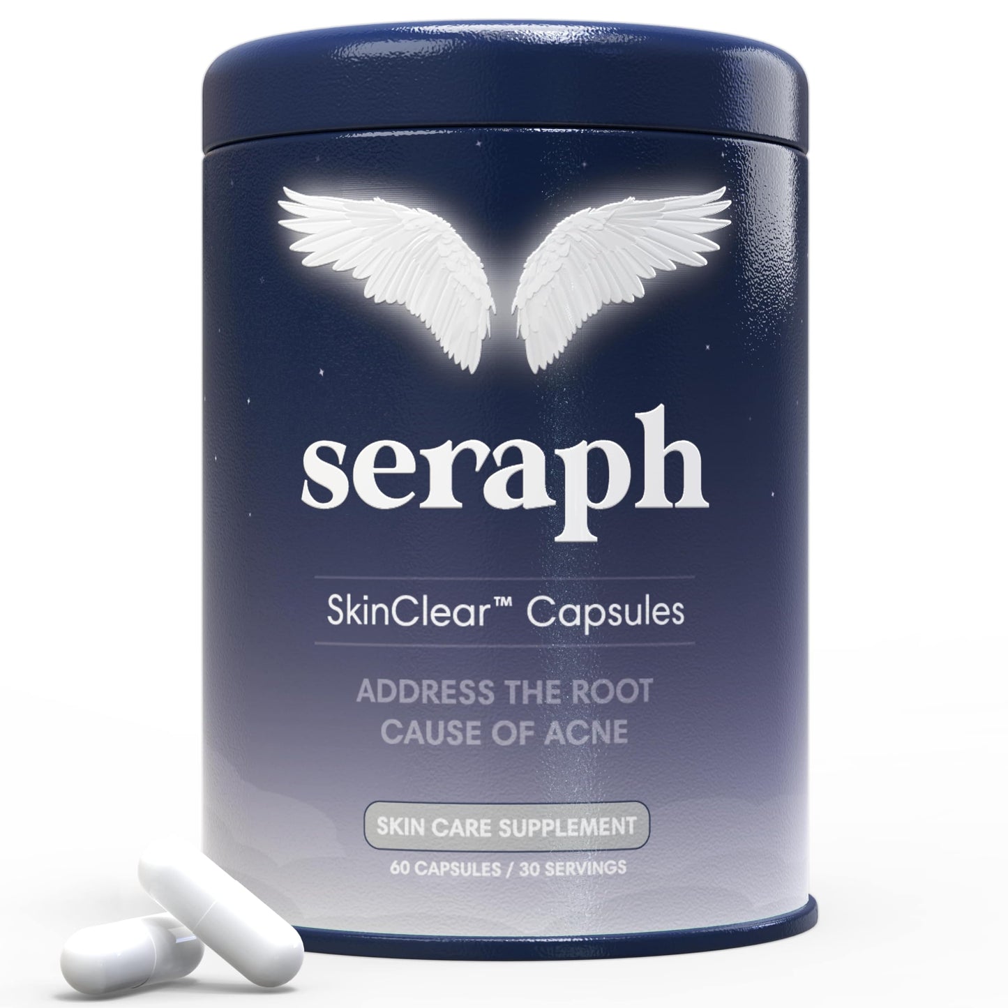Seraph Acne Supplement Capsule, 60 Count