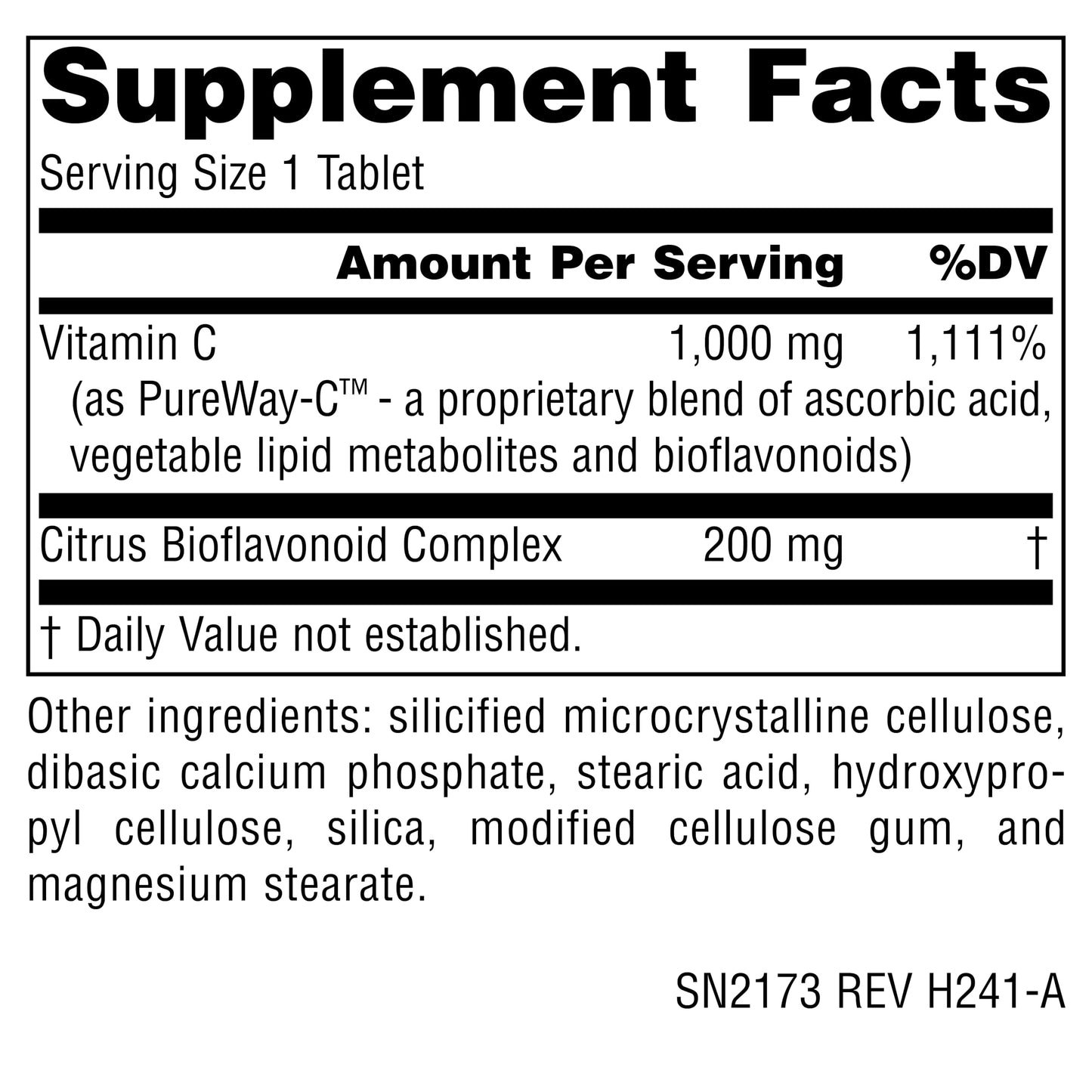 Source Naturals Metabolic C Tablet, 100 Tablets