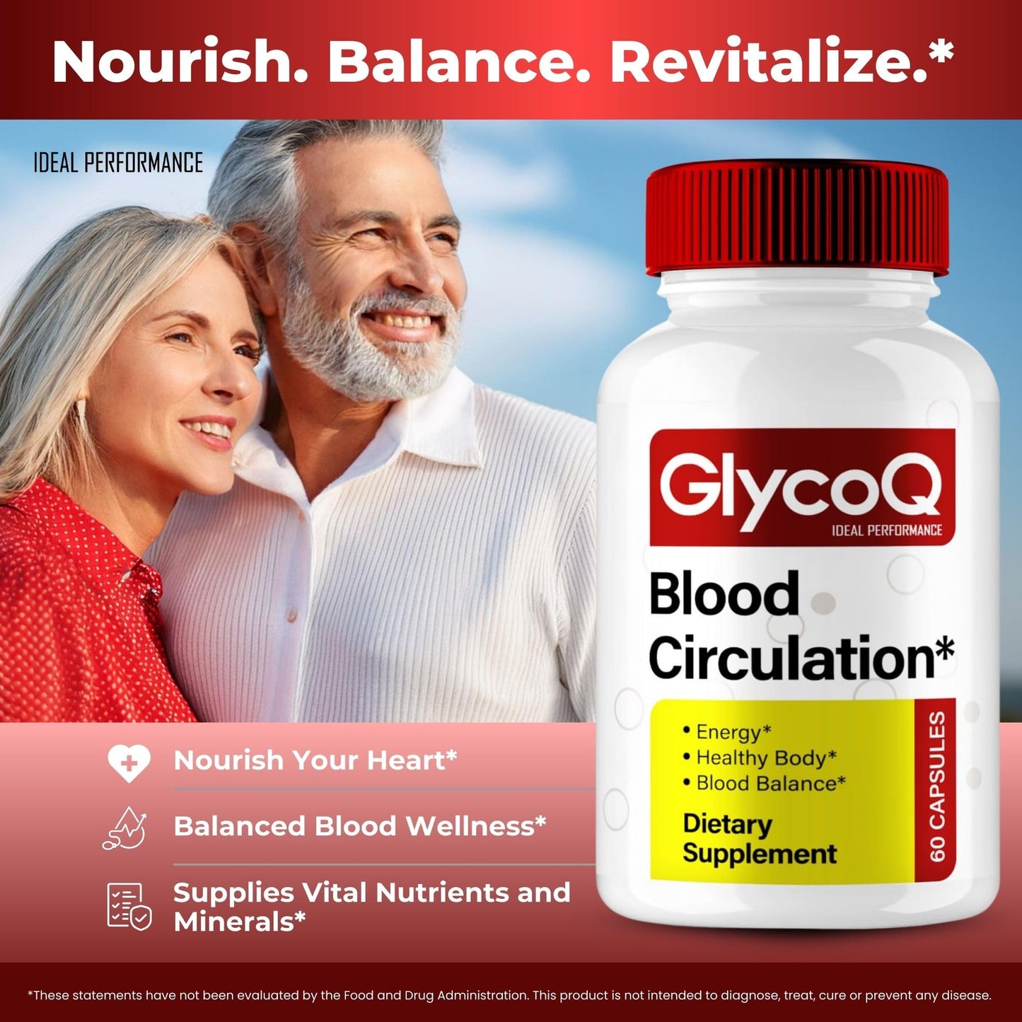 IDEAL PERFORMANCE GlycoQ Capsule, 60 Capsules