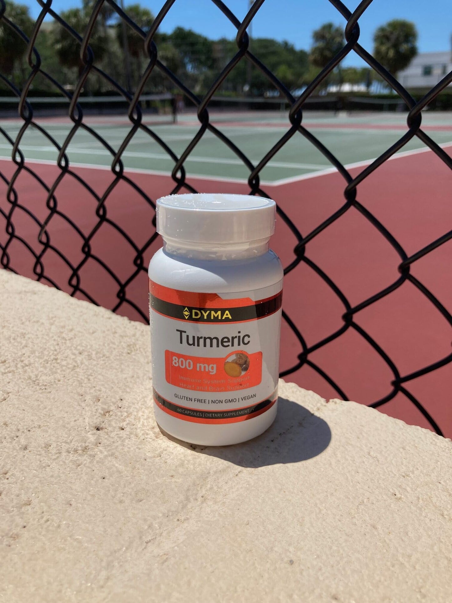 DYMA Turmeric Supplements for Natural Pain Relief & Inflammation Capsules, 60