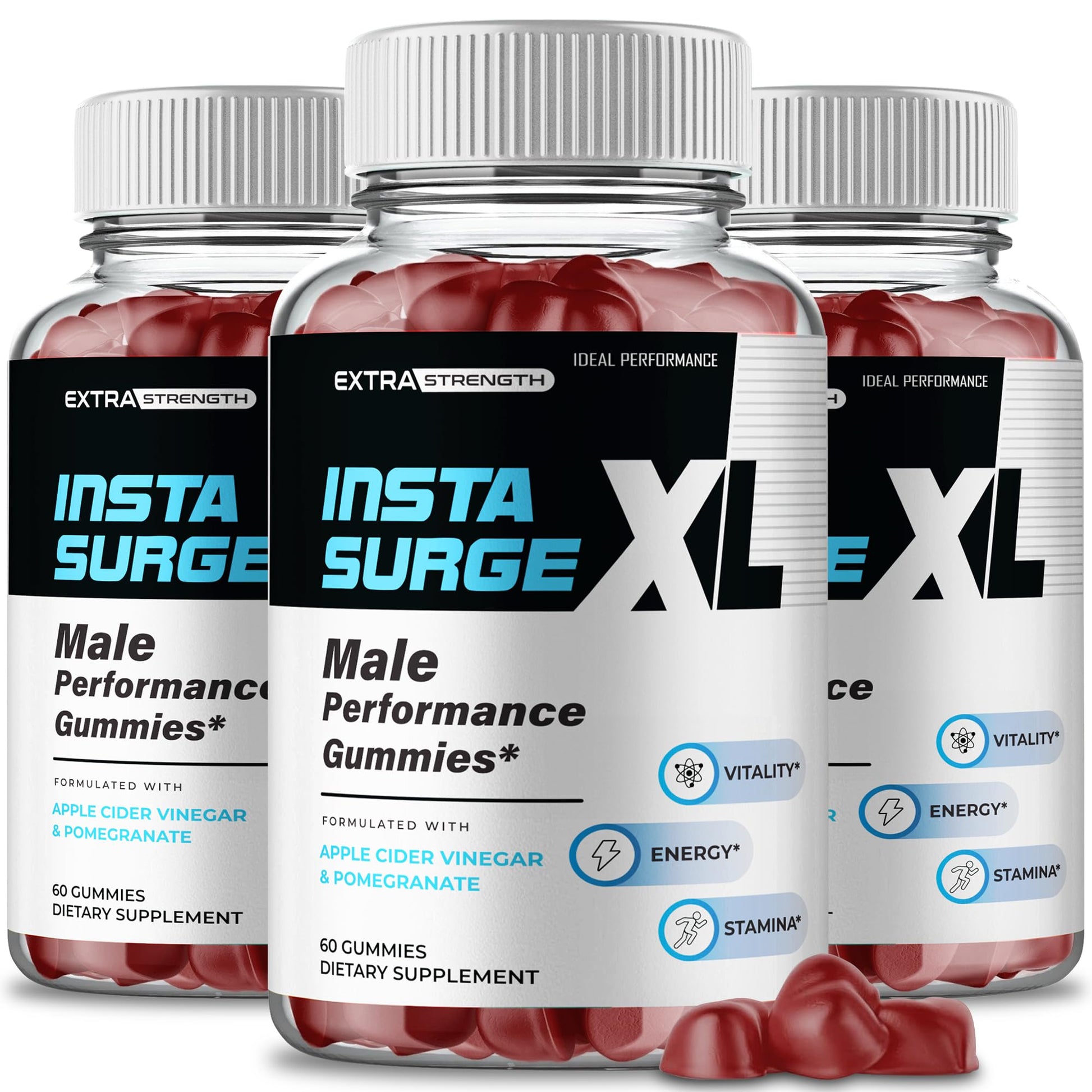 IDEAL PERFORMANCE Insta Surge XL Gummies 180 Count