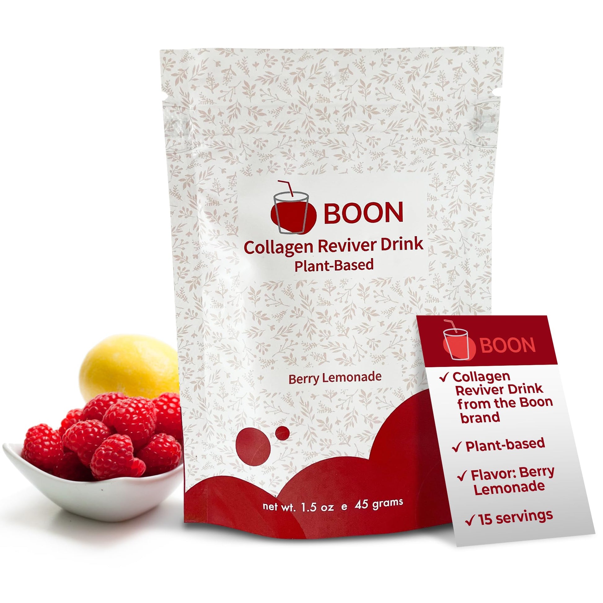 Ecco Bella Boon Collagen Reviver Drink Powder 1.5 Ounce
