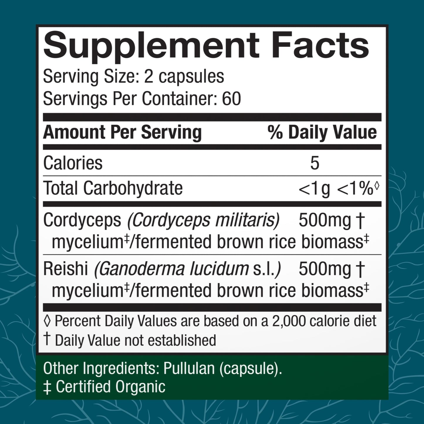 Host Defense CordyChi Capsules, Immune Support, 120 Capsules