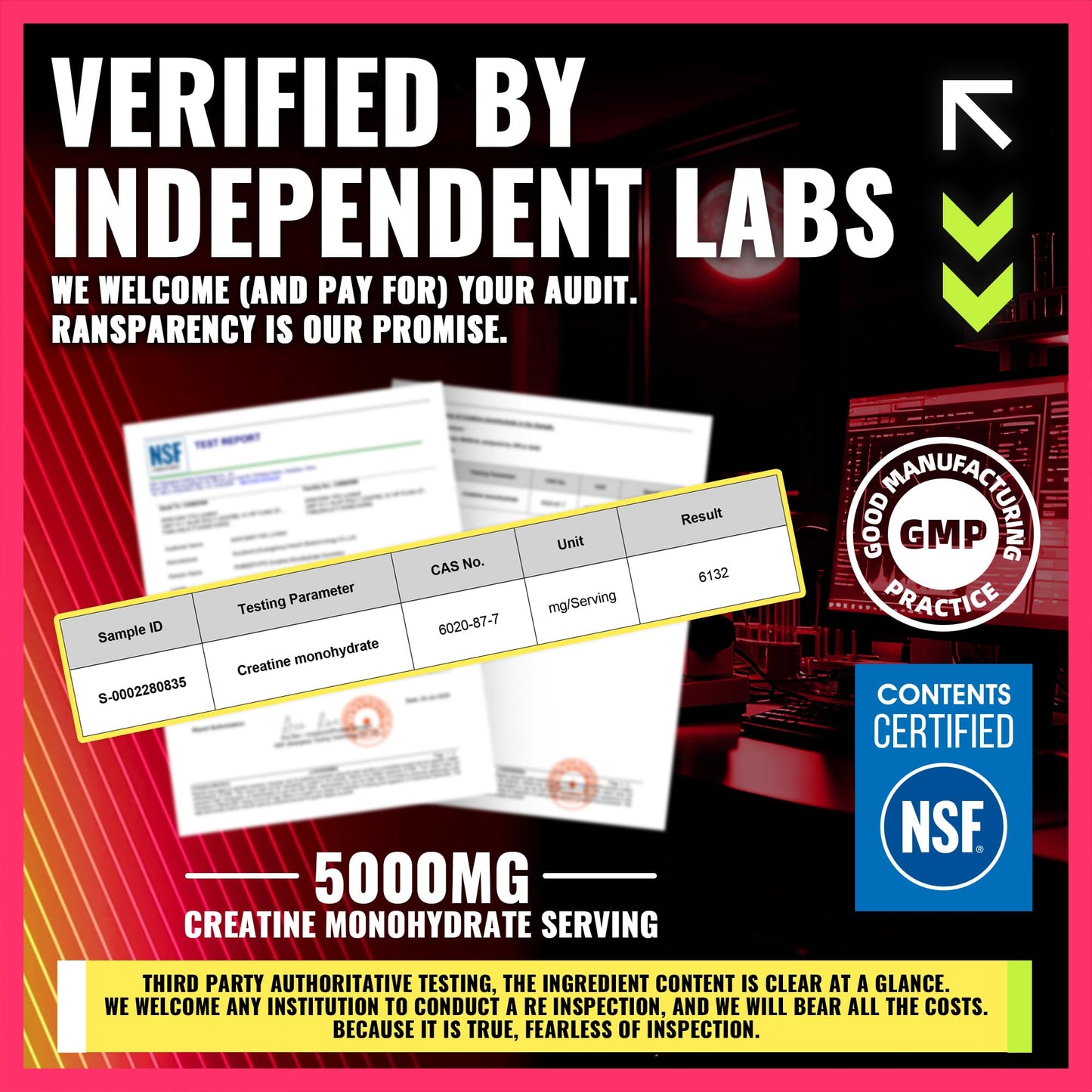 PURESTVITS Creatine Gummy Pineapple Watermelon 135 Count