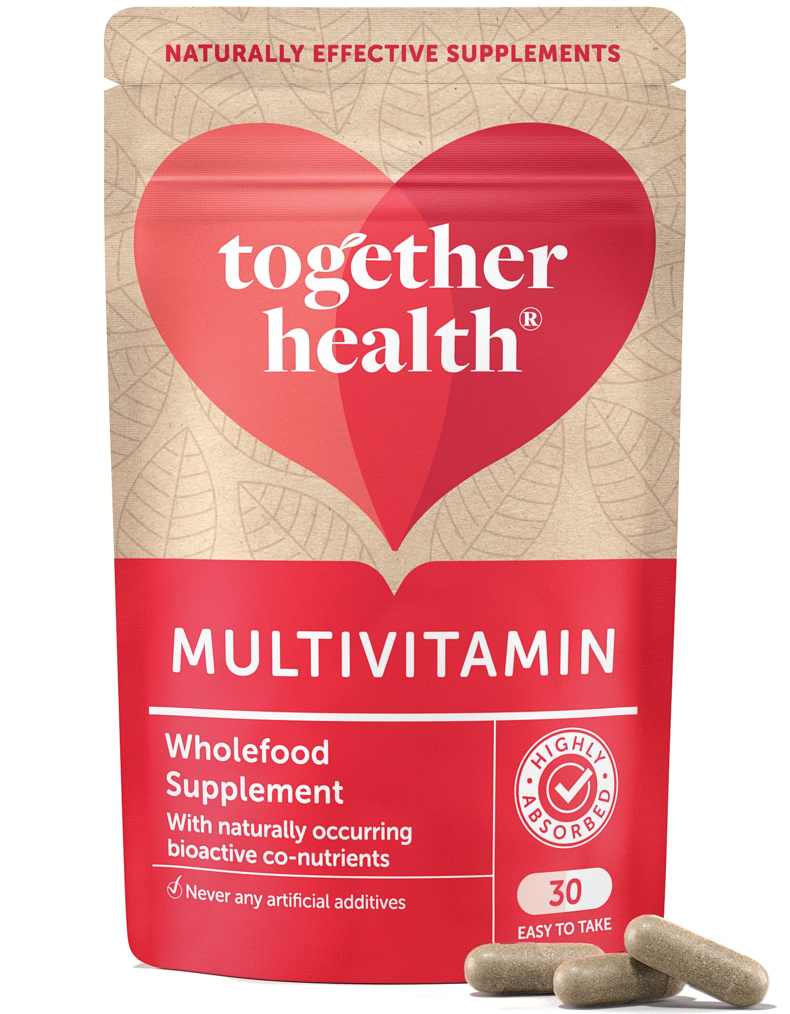 Together Mineral Multivitamin Capsule 30 Count