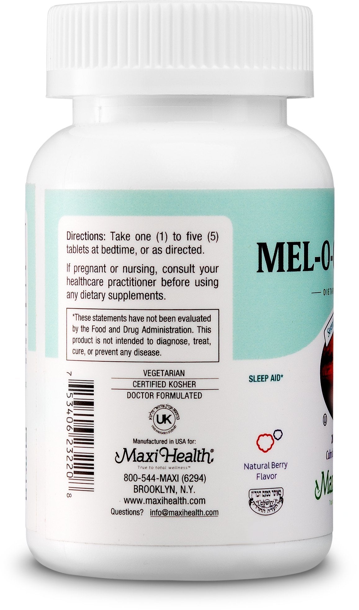 Maxi Health Melatonin Tablets 1mg 200