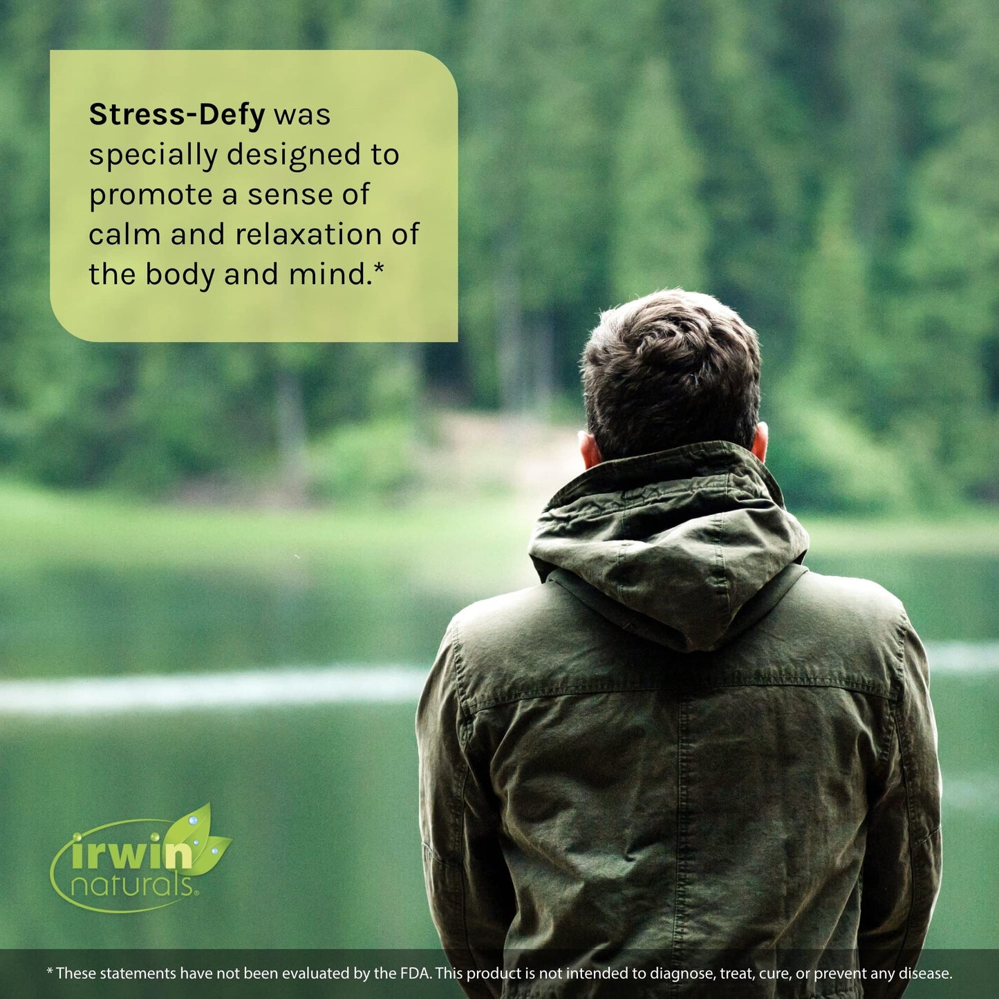 Irwin Naturals Stress-Defy Mood Support Soft-Gels 84 Count