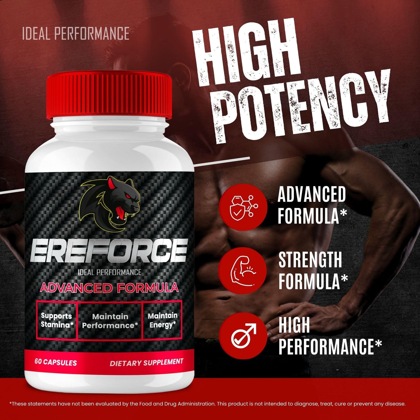 IDEAL PERFORMANCE Ereforce 180 Capsules