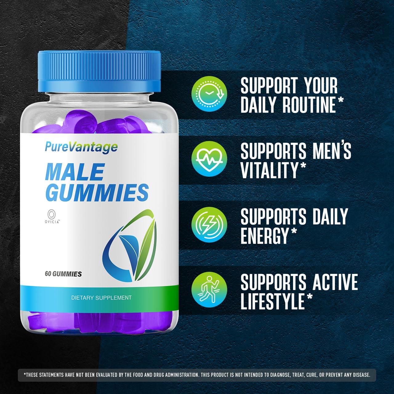 OVICIA Pure Vantage 180 Gummies