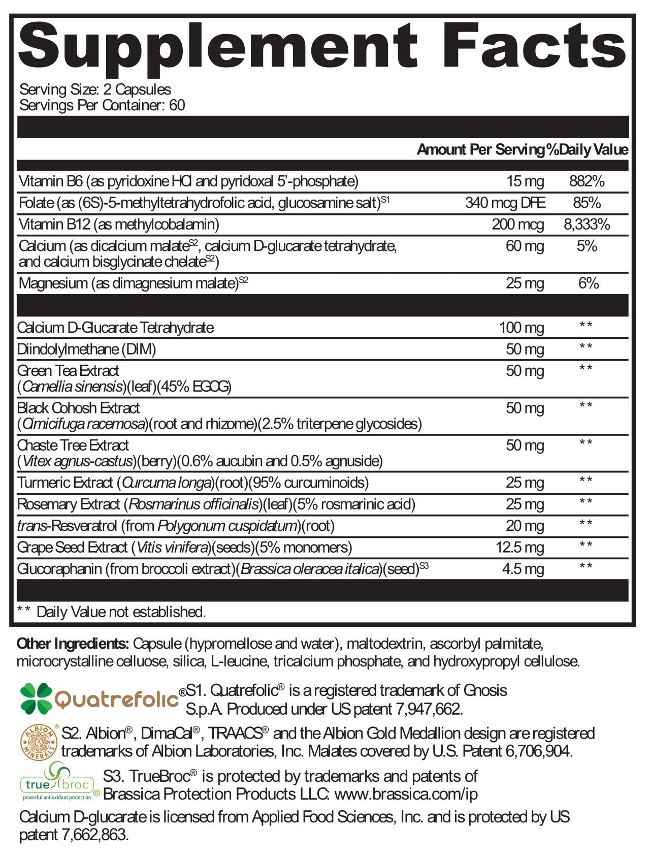 Protocols for Health Fem-Balance Dietary Supplement Healthy Hormone Support for Women Capsules 120