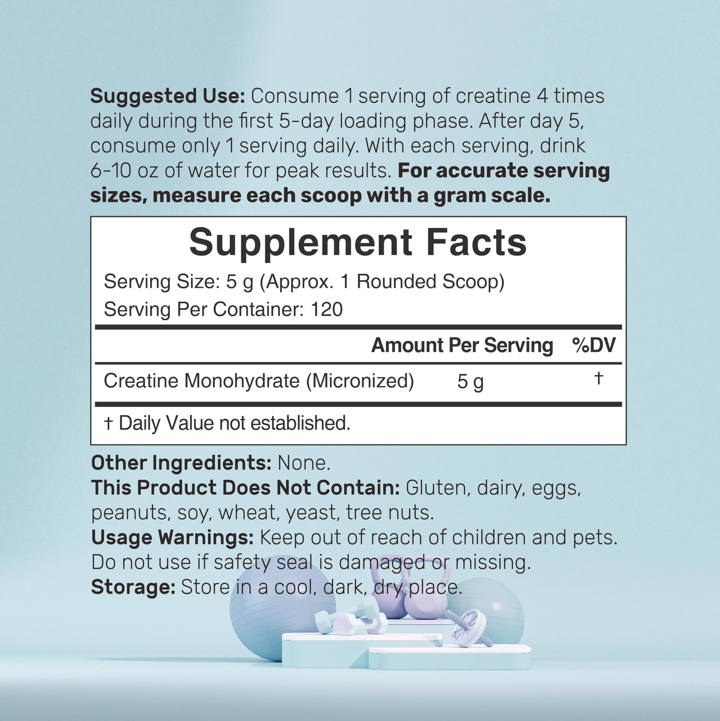 DEAL SUPPLEMENT Micronized Creatine Monohydrate Powder 21.2 oz