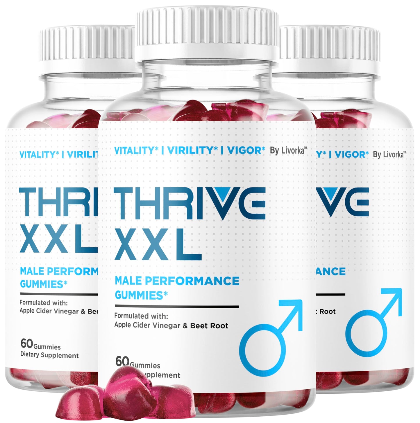 LIVORKA Thrive XXL Gummies 180 Gummies