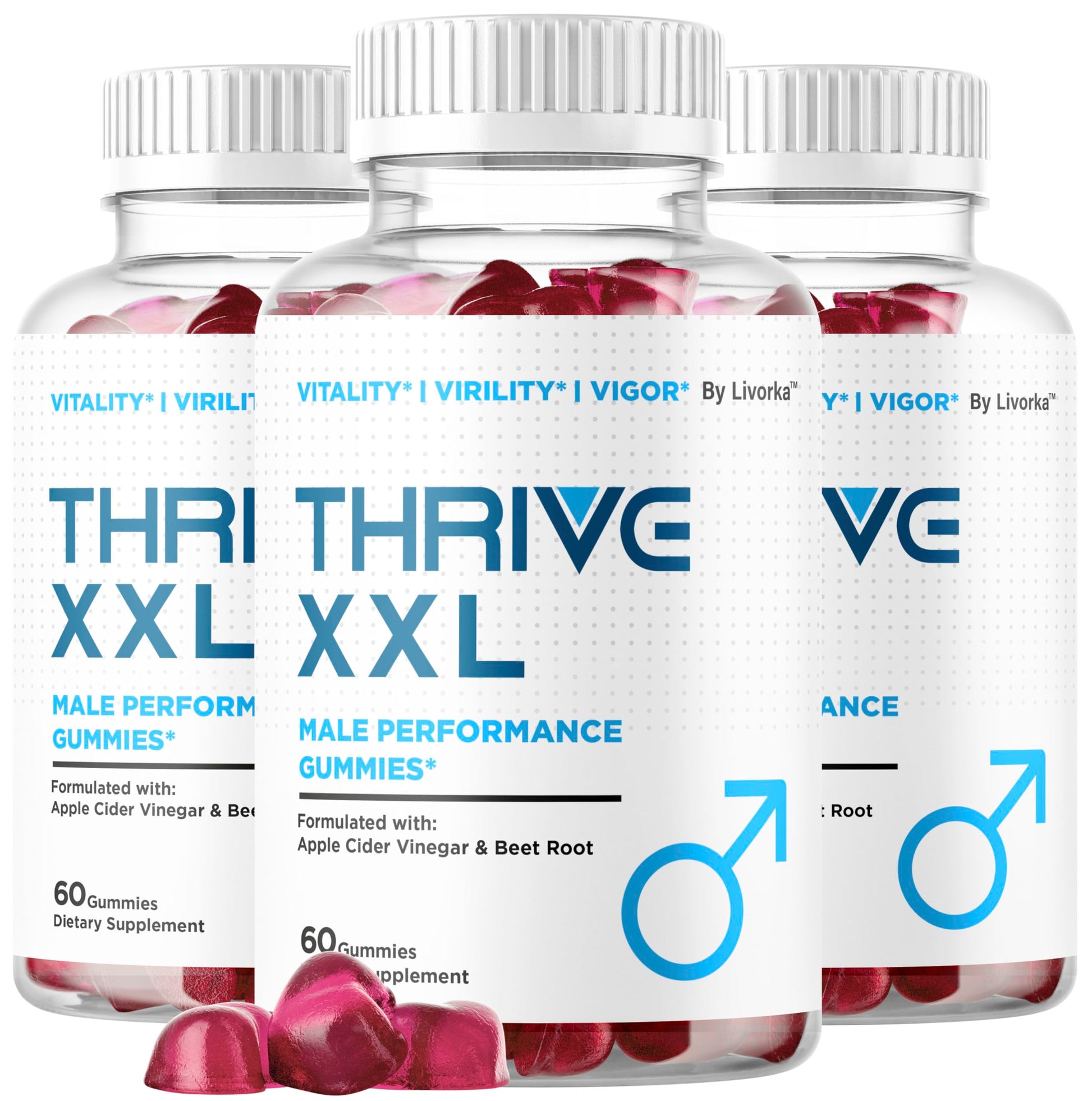 LIVORKA Thrive XXL Gummies 180 Gummies