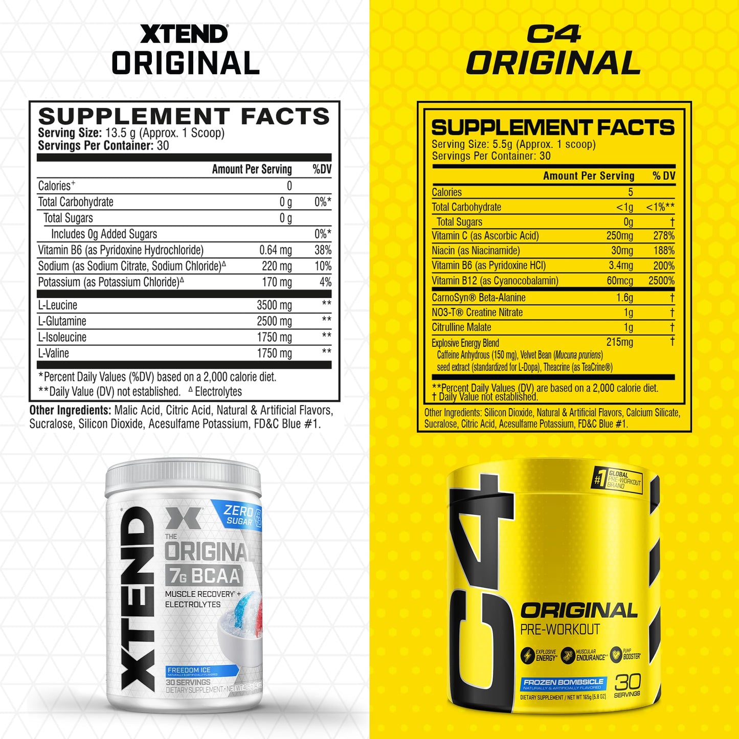 Xtend BCAA Powder Freedom Ice 30 Servings