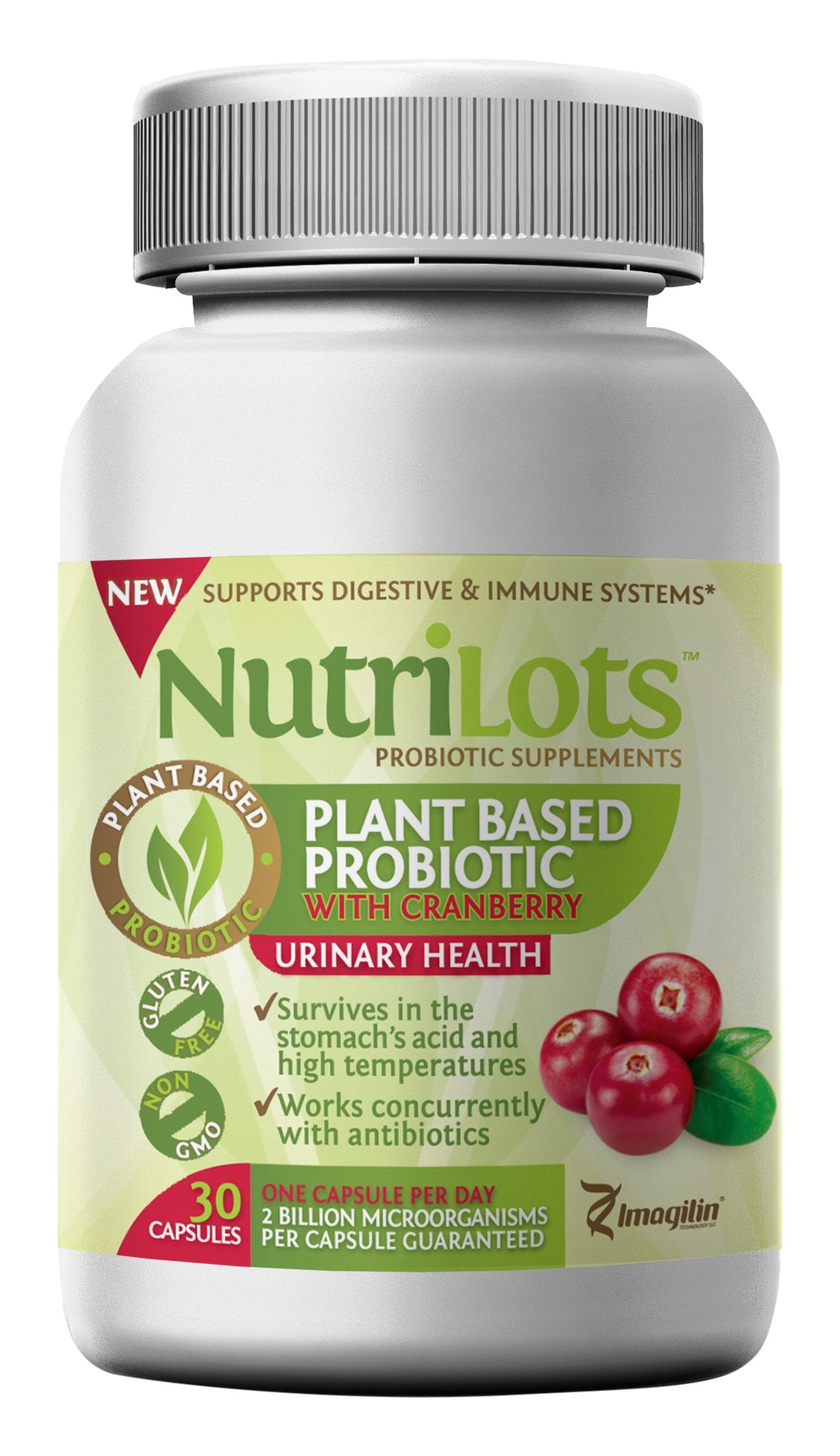 NutriLots Cranberry Powder, 30 Capsules