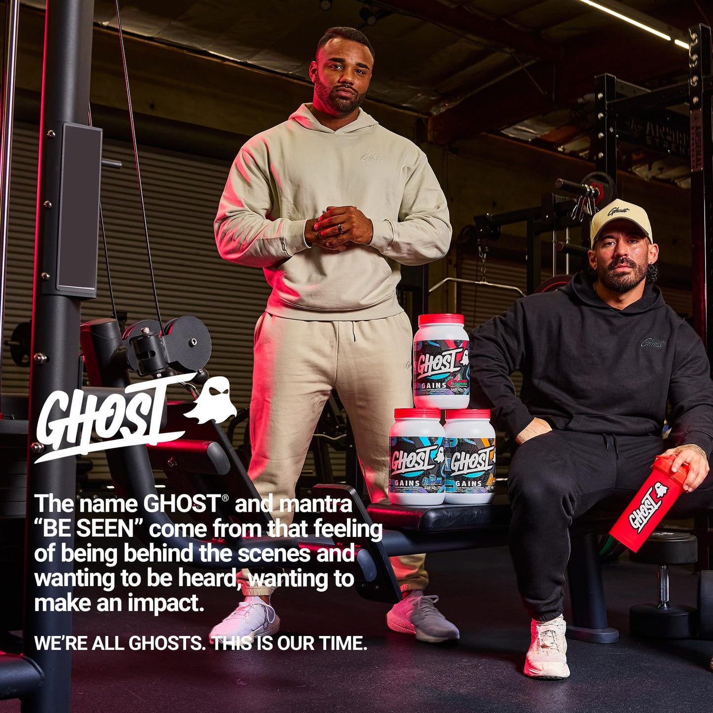 GHOST Clear Gains Mass Gainer Protein Powder 2.7 Pound
