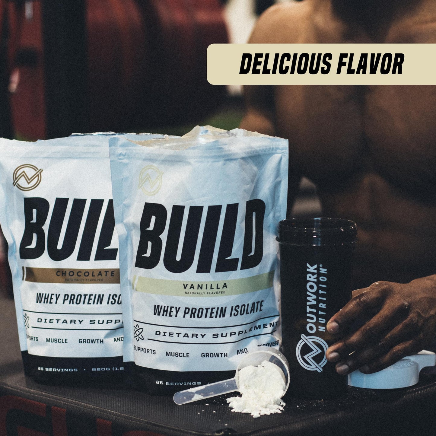 Outwork Nutrition Whey Isolate Protein Powder Vanilla, 28.92 Servings