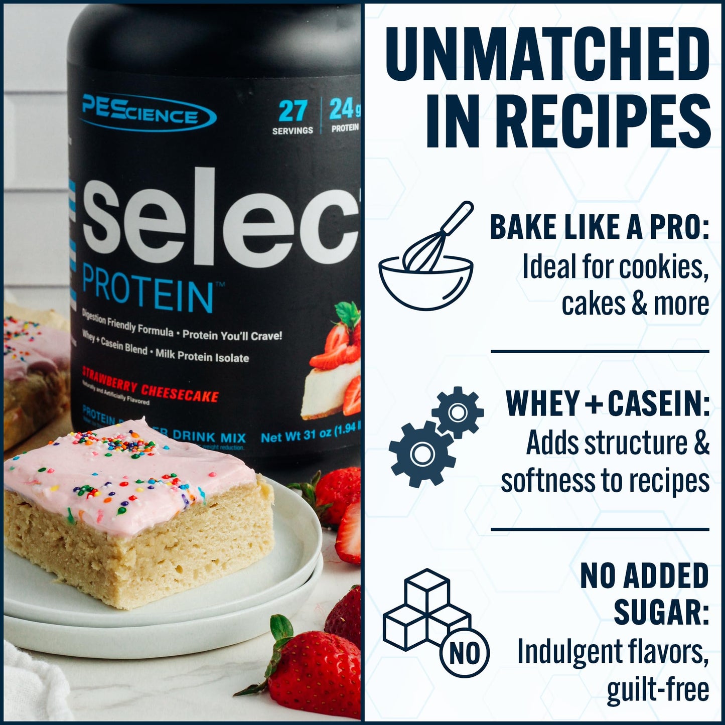 PEScience Select Protein Powder 62 Servings