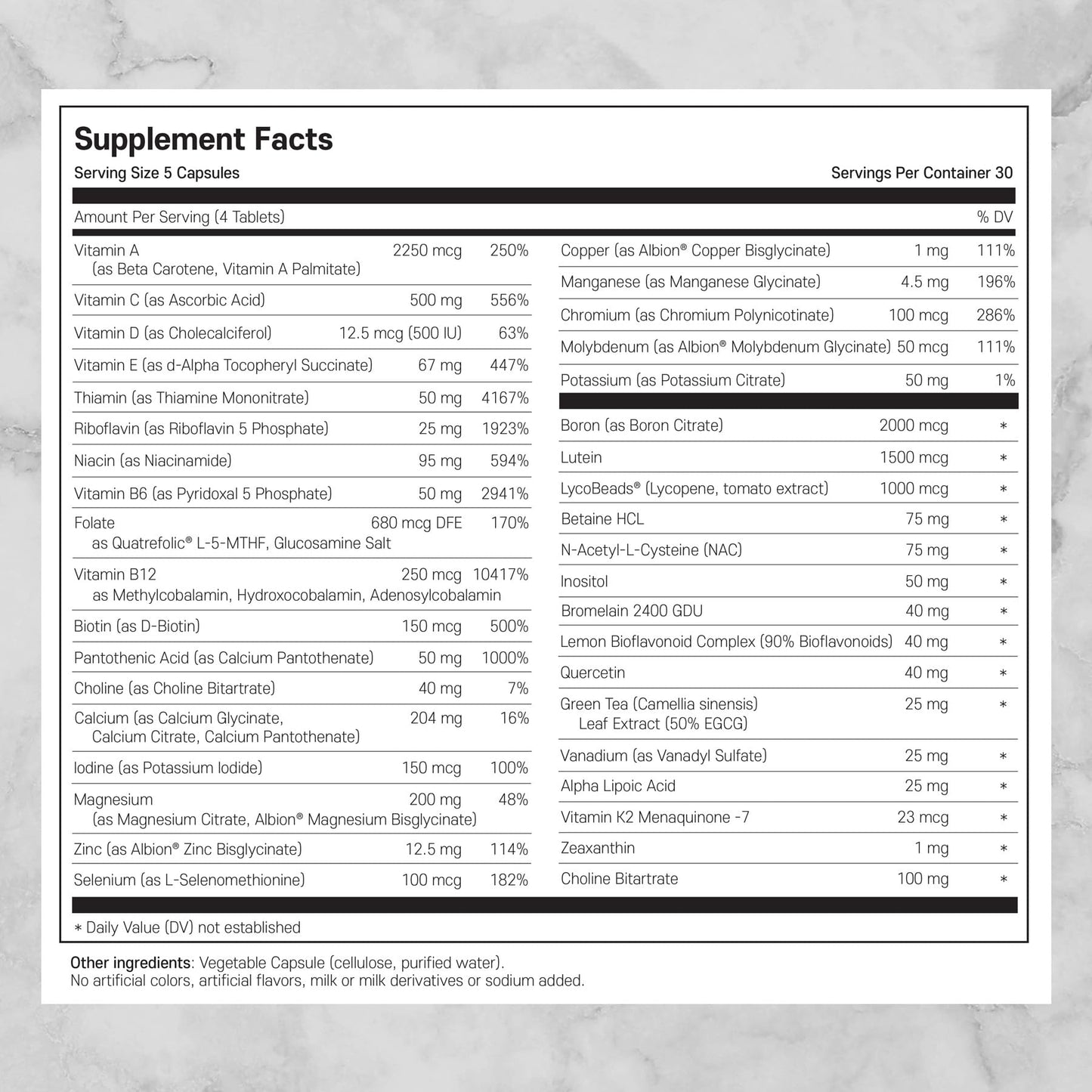 Philosophy Nutrition Life Multi Vitamin Capsule 1