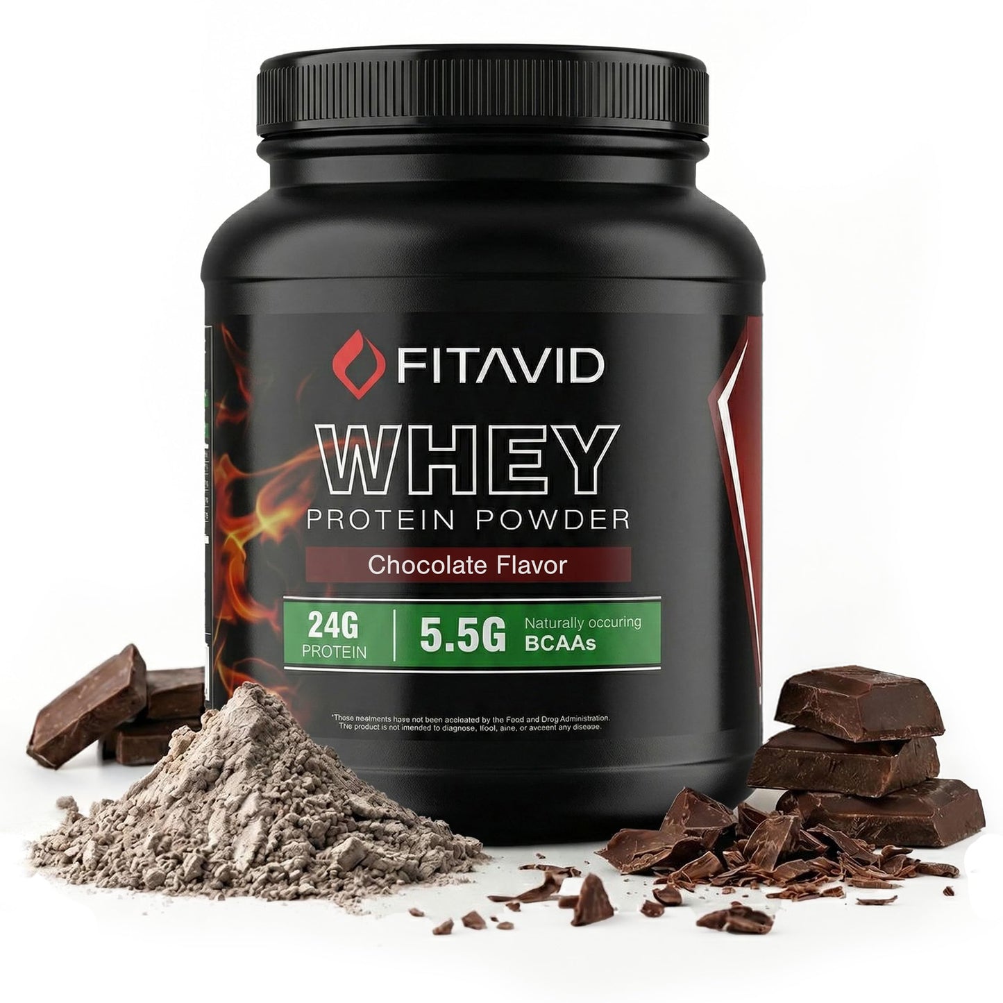 FITAVID Whey Protein Powder 32 Servings