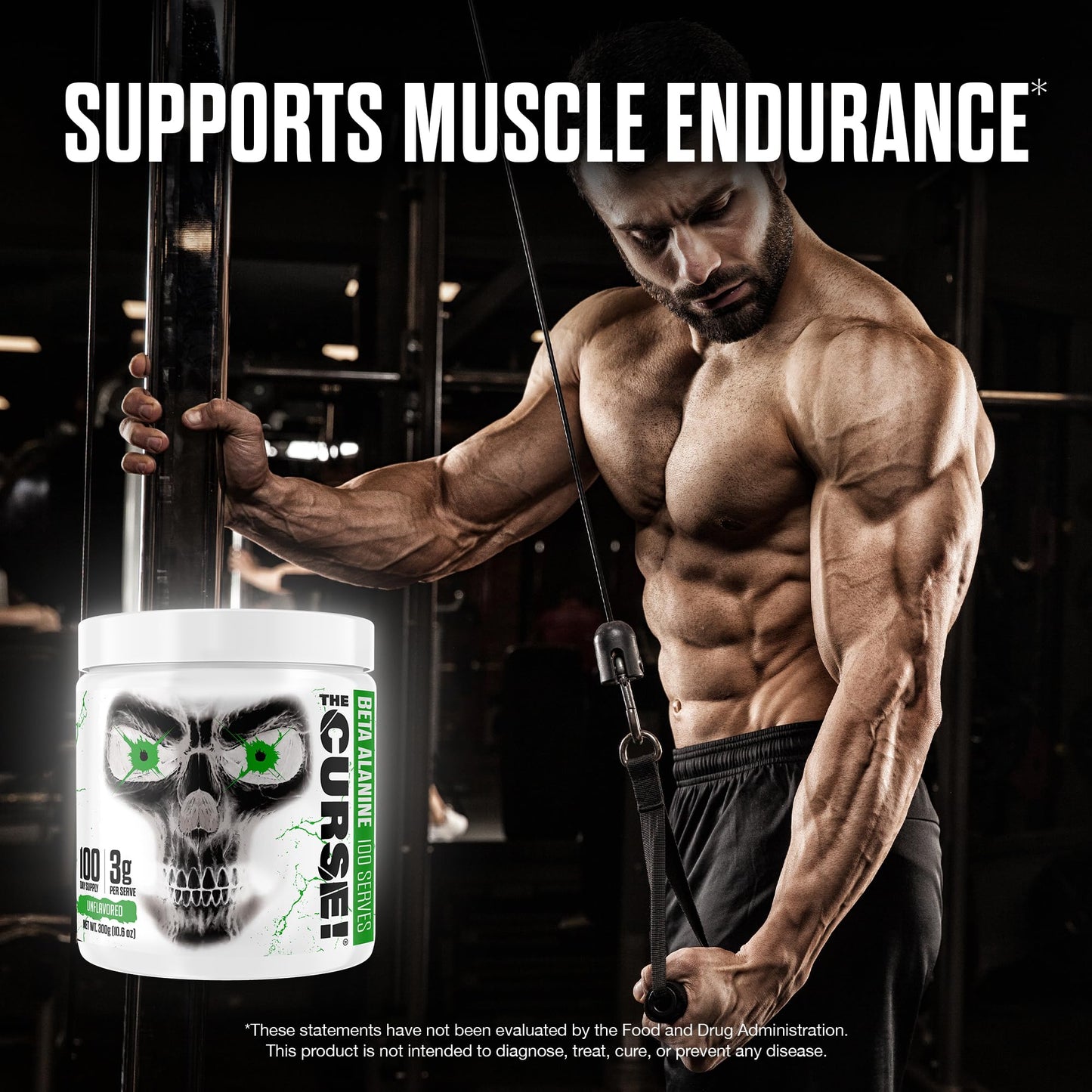 JNX SPORTS The Curse! Beta Alanine Powder 10 Ounce