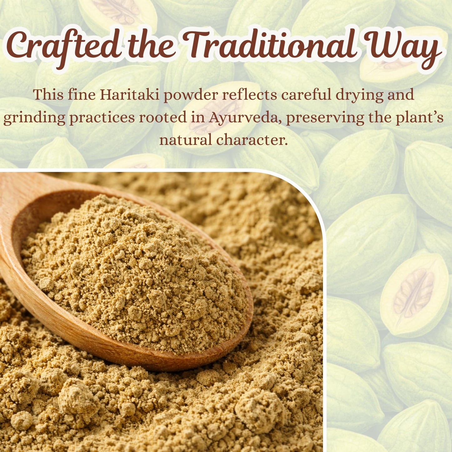 BASIC AYURVEDA Haritaki Powder 3.53 oz