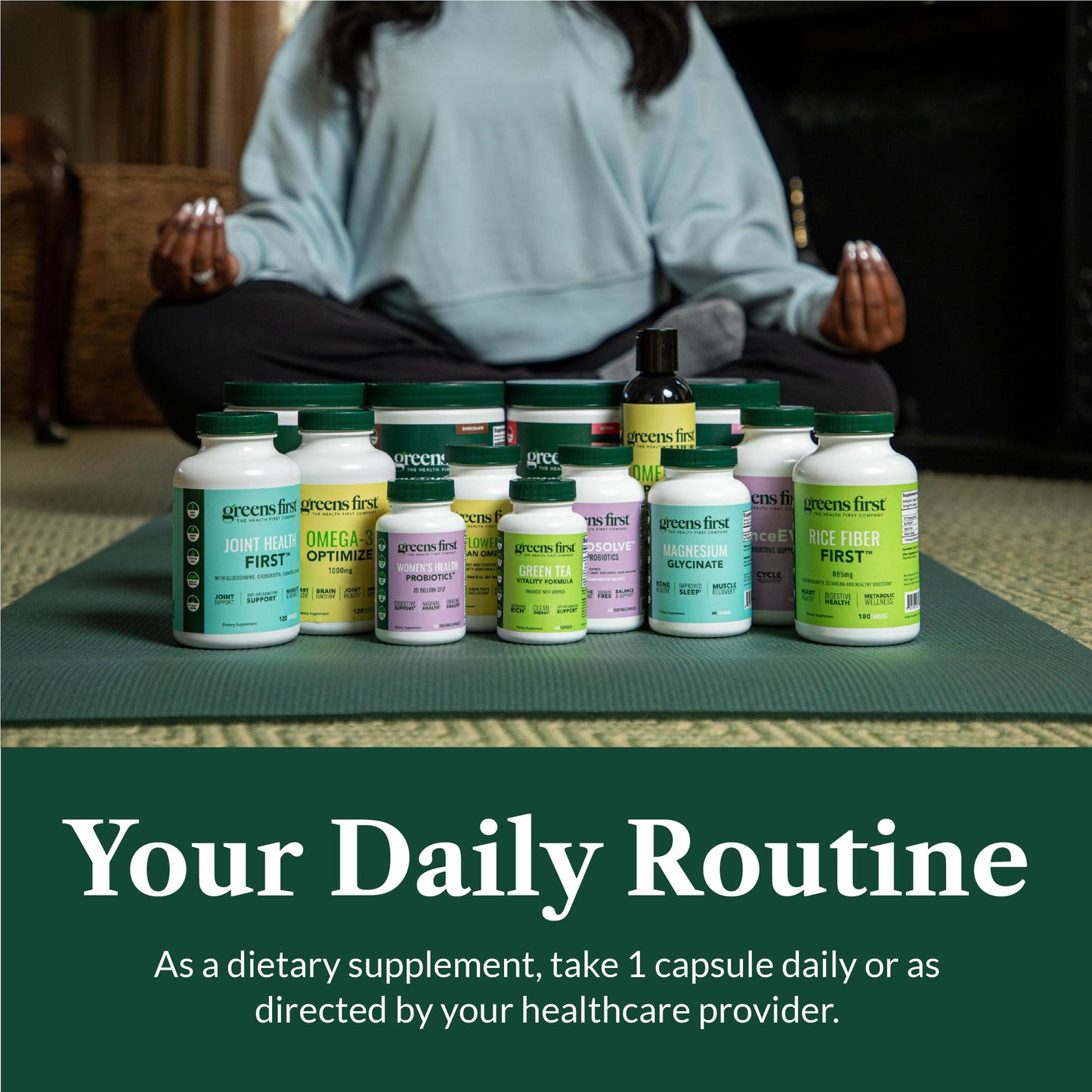 Greens First Probiotics Capsules, 30 Capsules