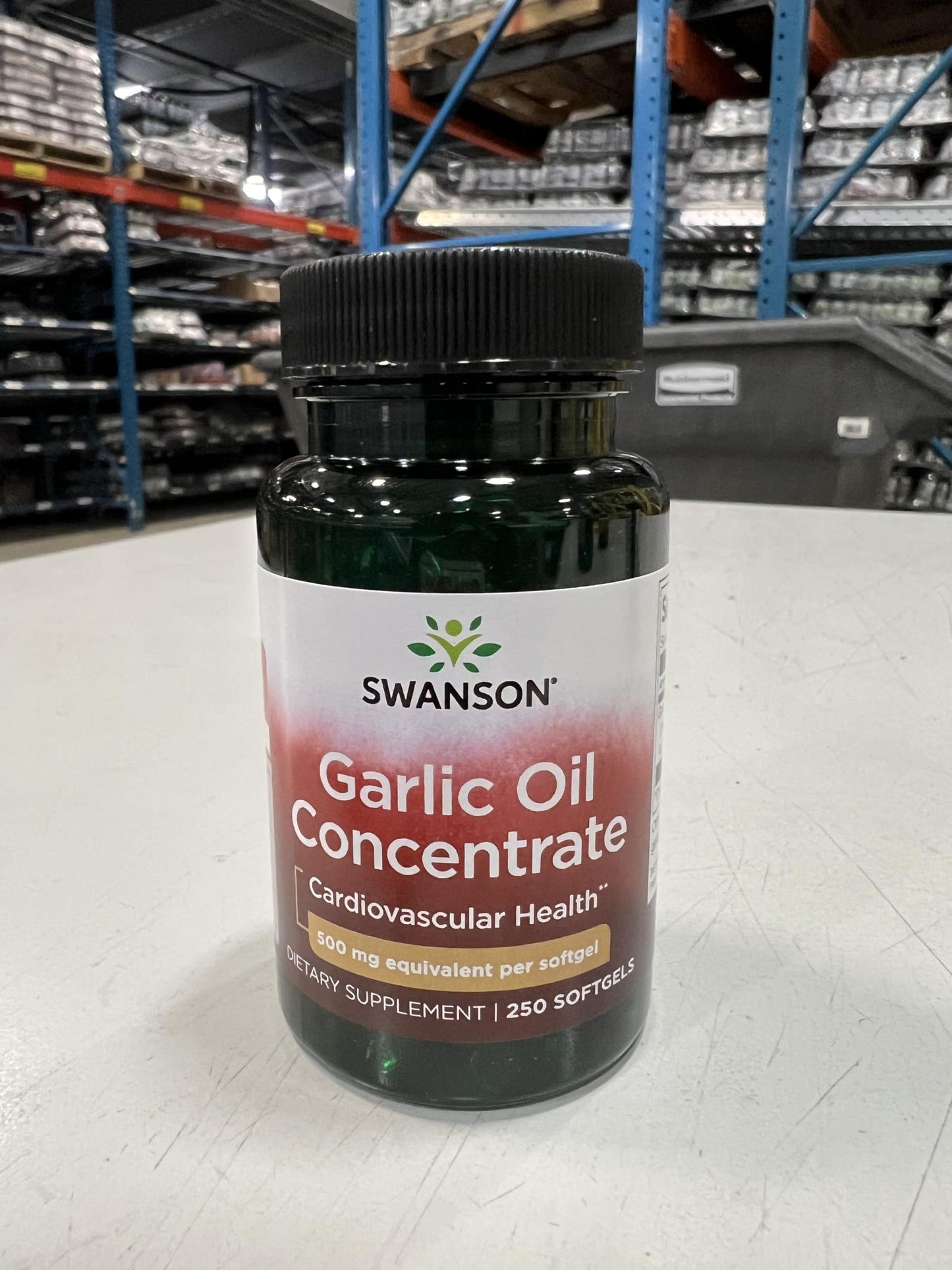 Swanson Garlic Oil Softgels 250