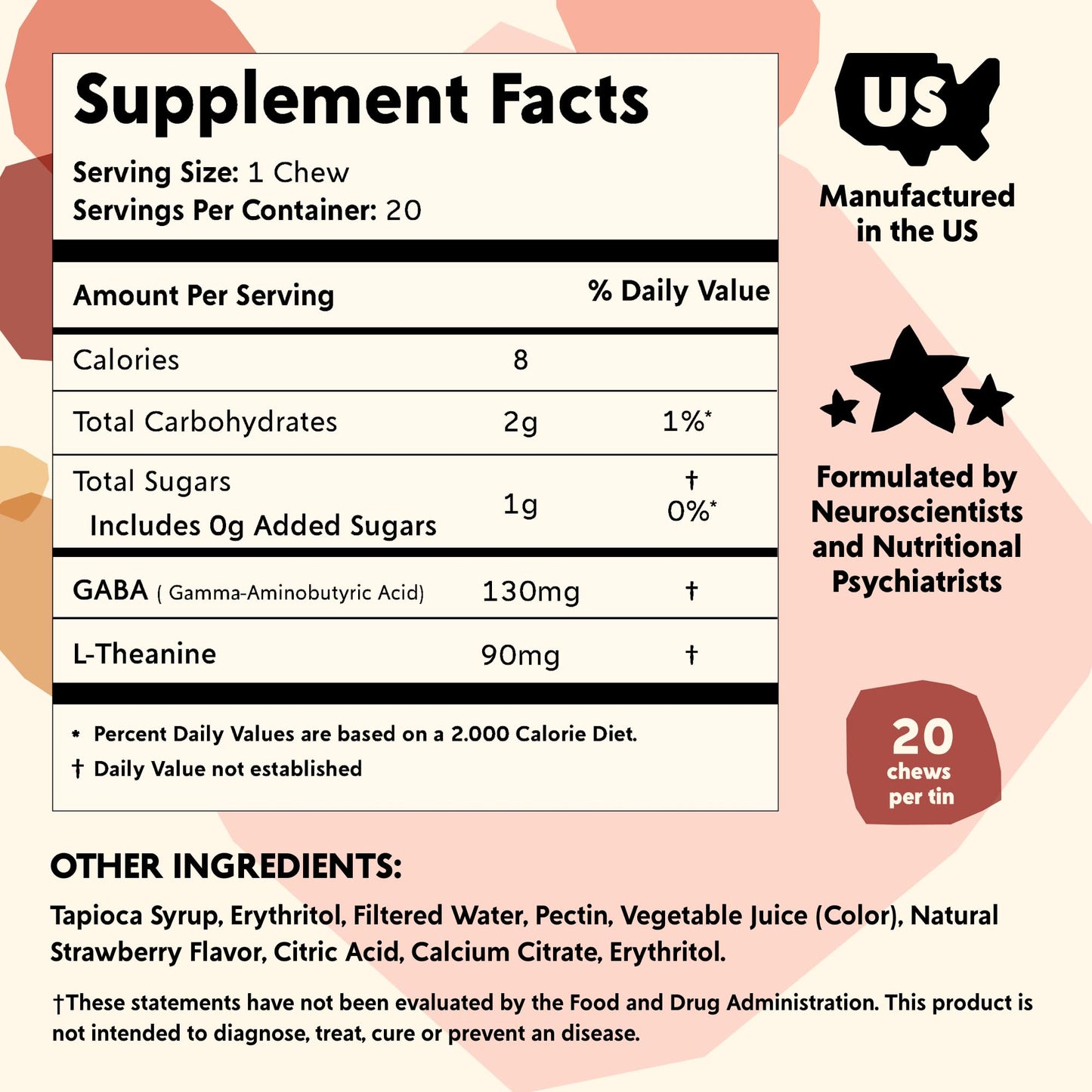 PYM Health Berry Mood Chews Gummy 120