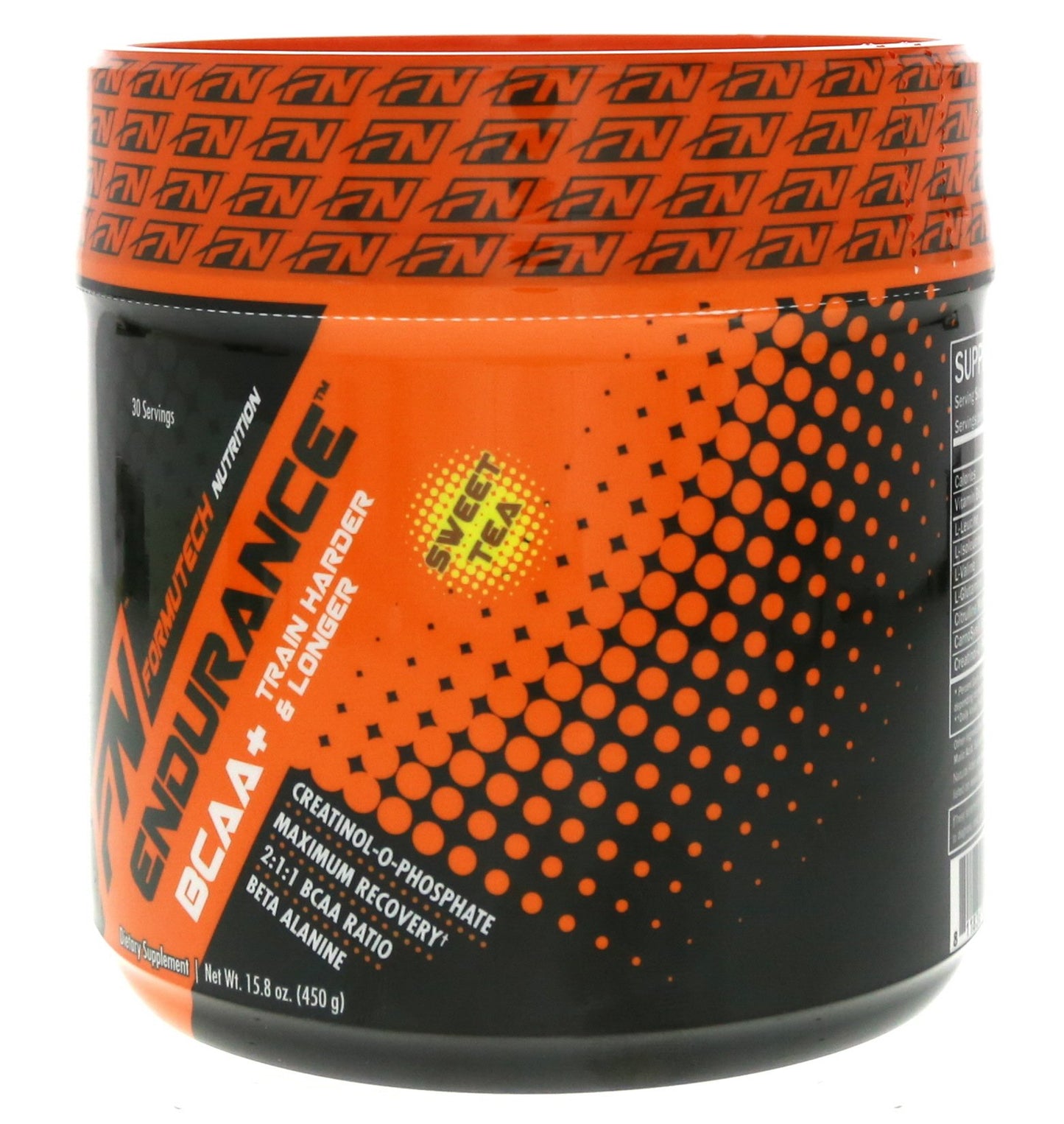 Formutech Nutrition Endurance 2:1:1 BCAA + Train Harder & Longer Maximum Recovery Powder 15.3 Ounce