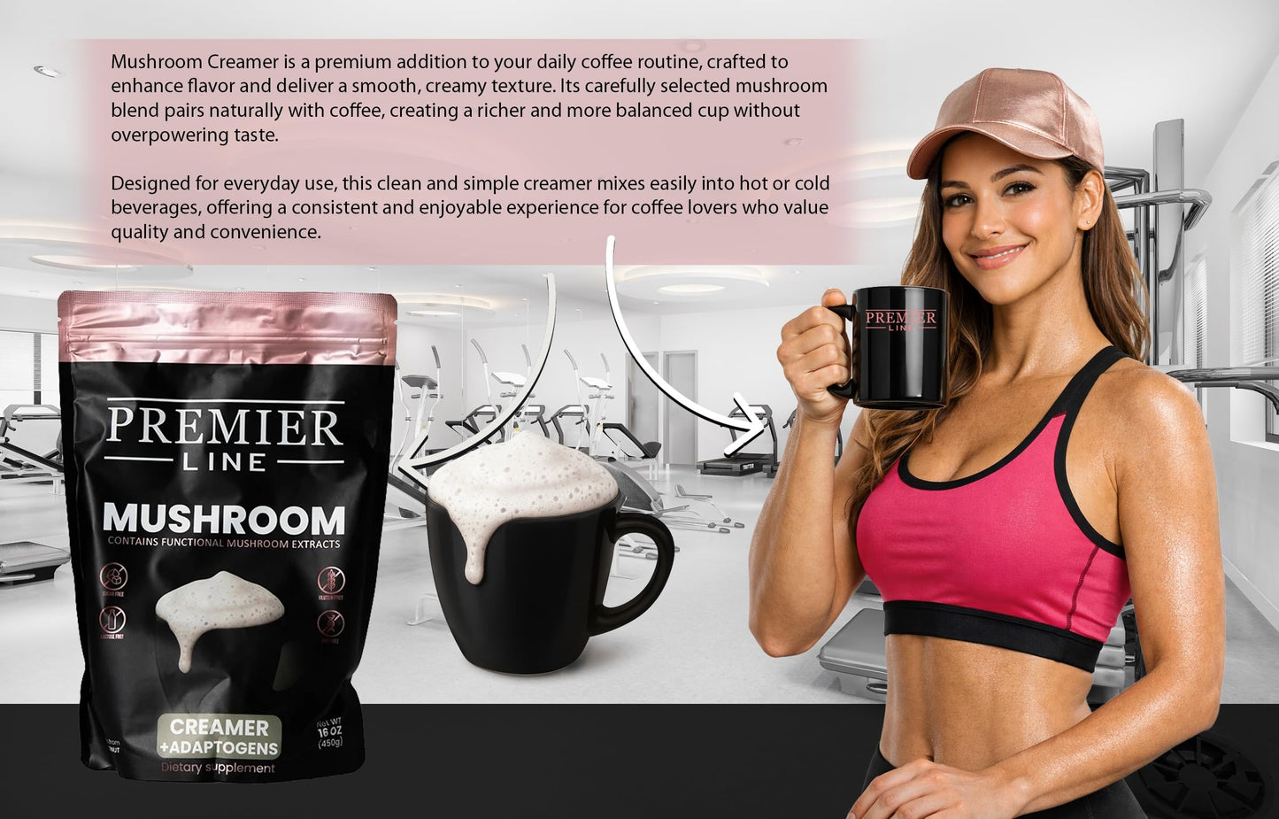 Premier Line Mushroom Creamer Powder 16