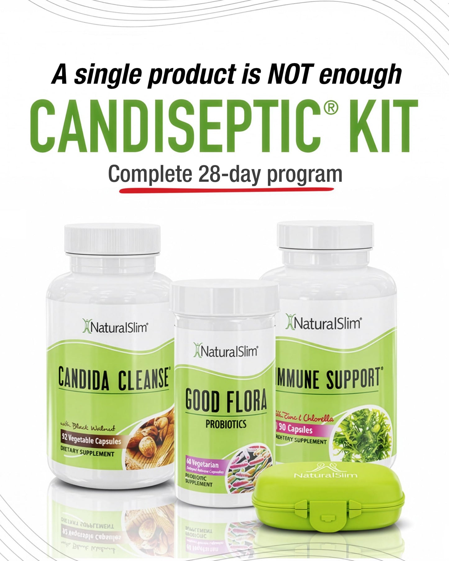 NaturalSlim Candiseptic Kit Capsule 1