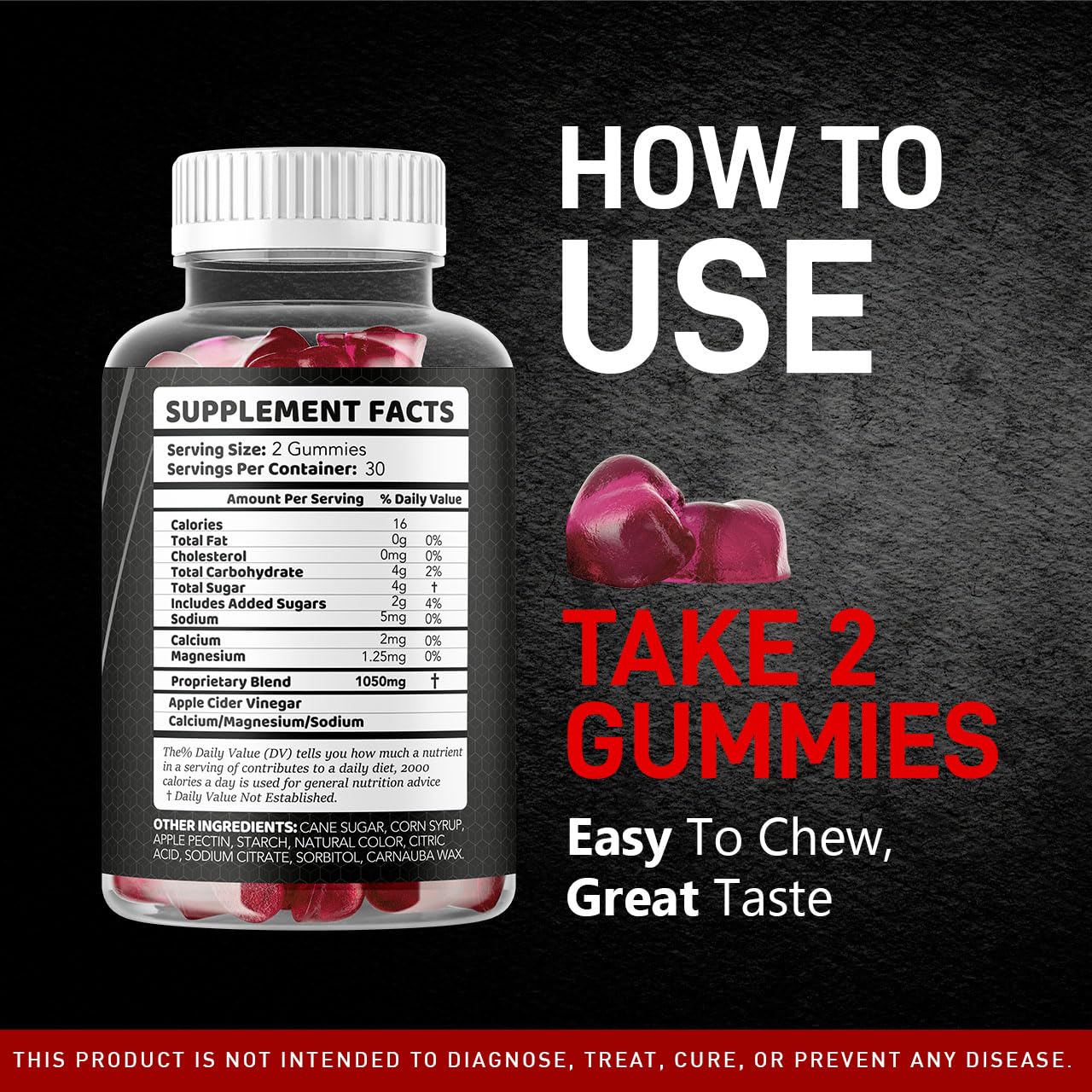LIVORKA Primal Intense Gummies, 120 Gummies