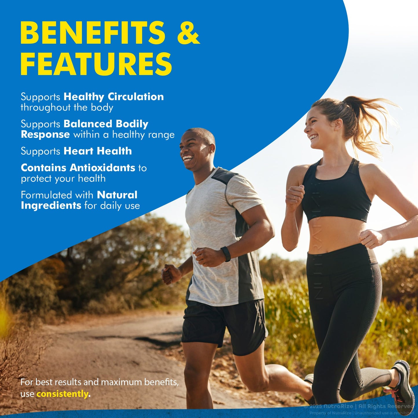 NutraRize Bazopril Capsules 60 Count