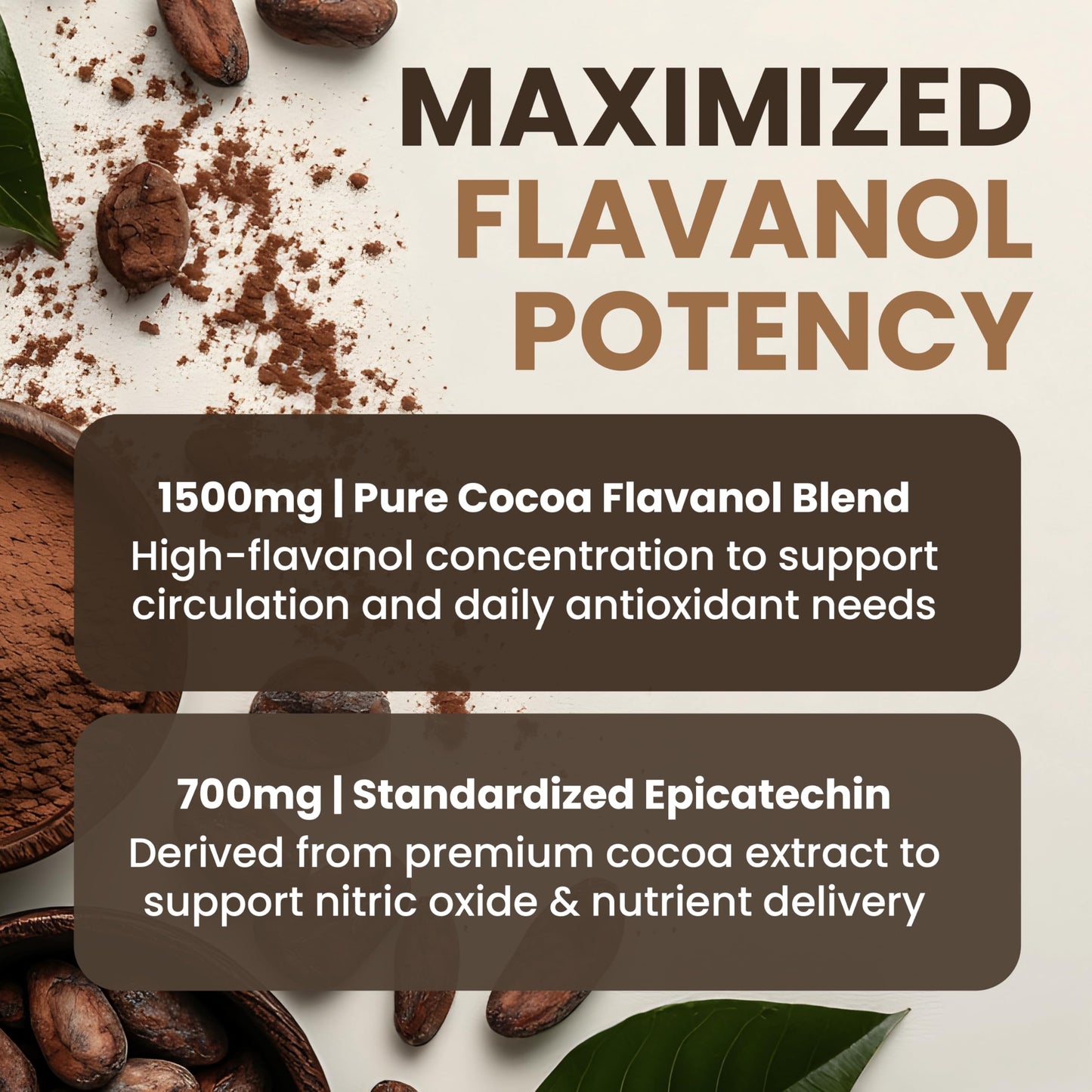 Powered X Plants High Flavanol Cocoa Powder 6.88 oz