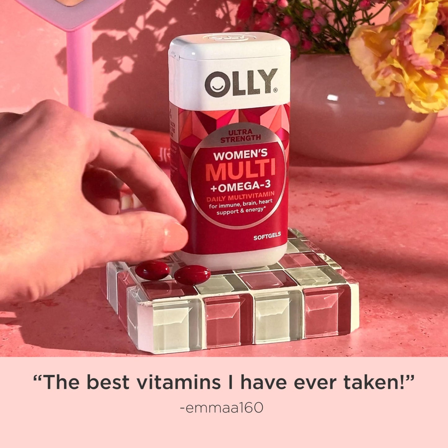 OLLY Ultra Women's Multi Softgels, 120 Softgels