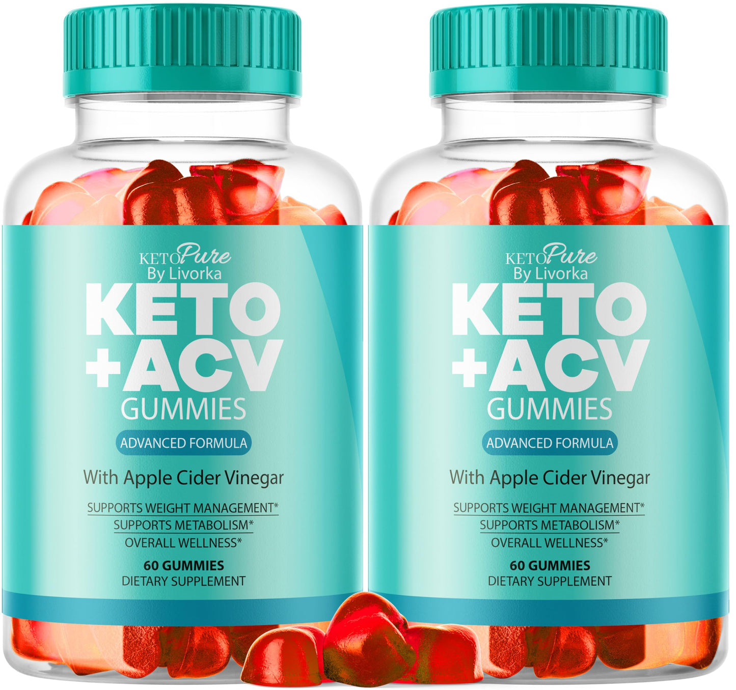 LIVORKA Keto Pure ACV Gummies Gummy 120
