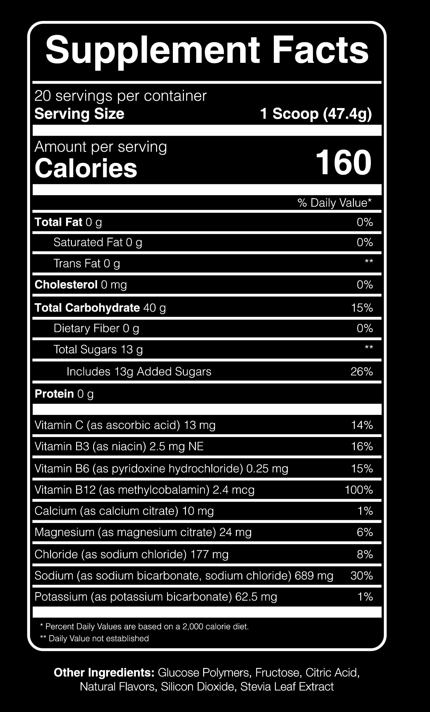 Hydro Power Endurance Fuel High Carb Supplement Powder 33.37