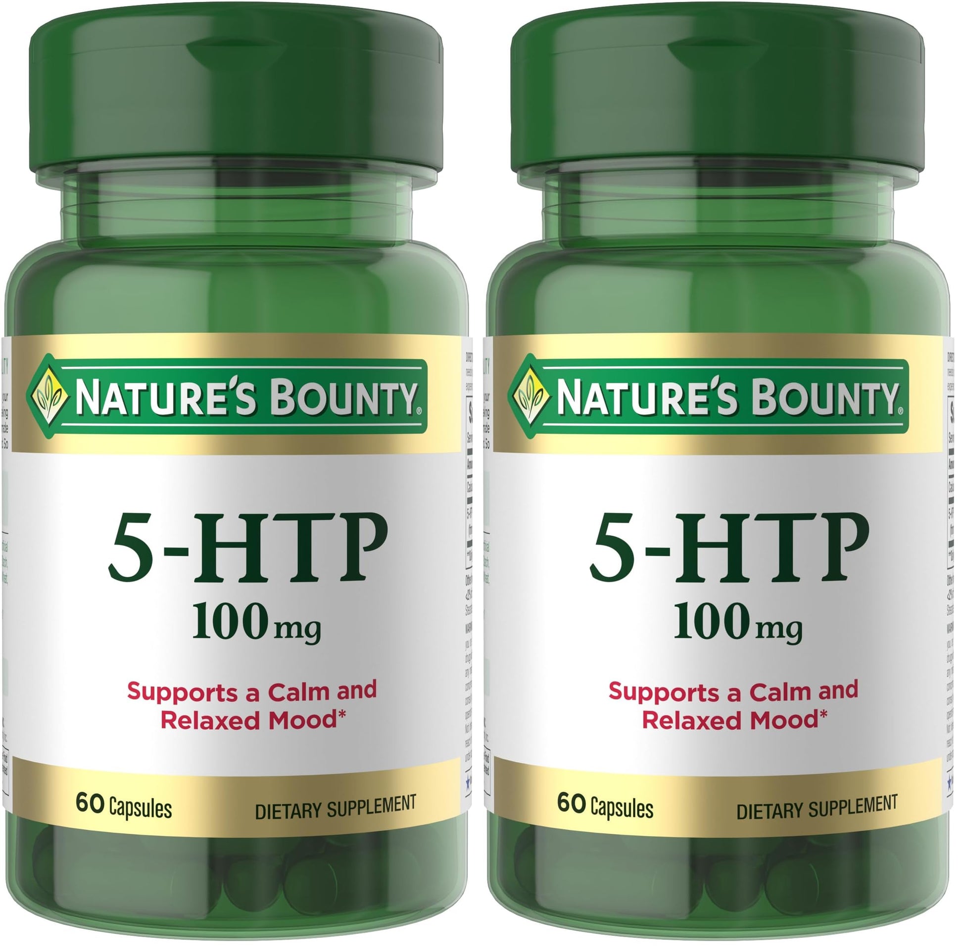 Nature's Bounty 5-HTP Capsule 120 Count