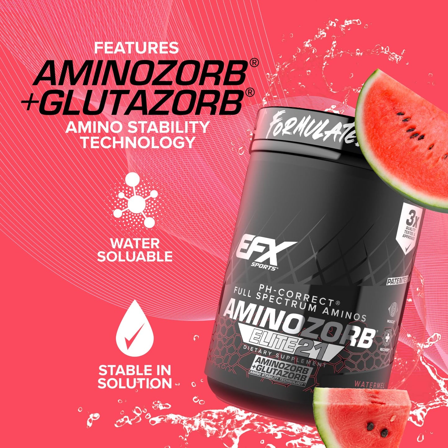 EFX Sports Aminozorb Elite 21 Powder 13.76 Ounce